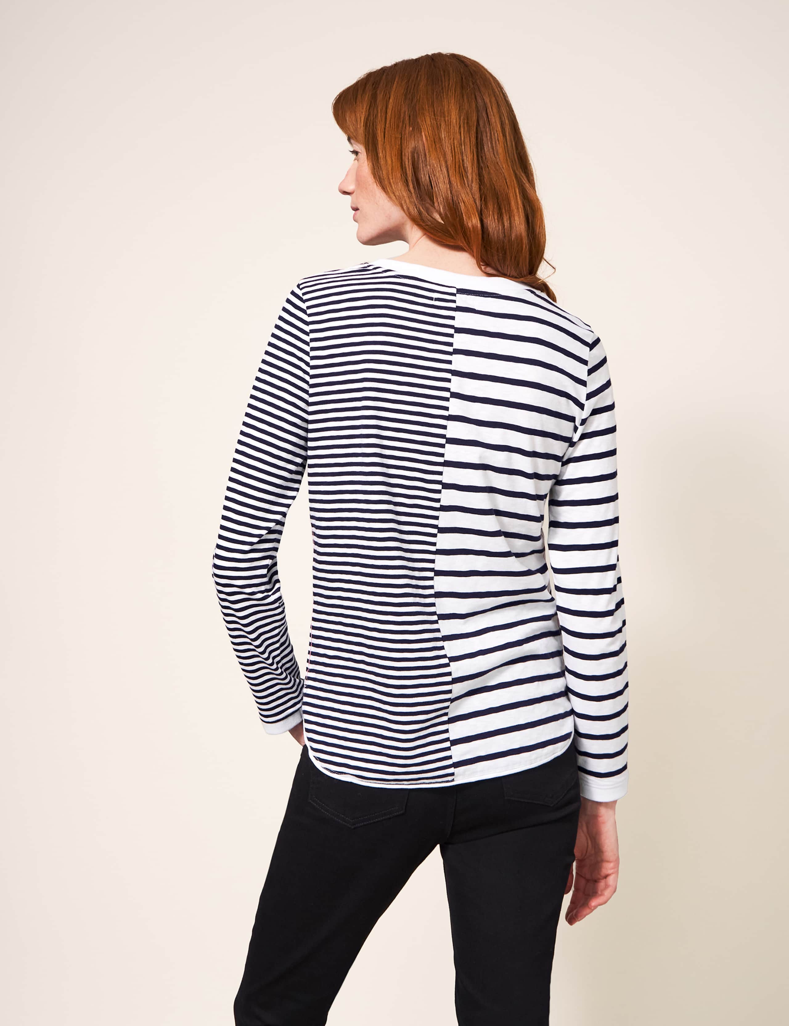 Pure Cotton Striped T-Shirt 3 of 5