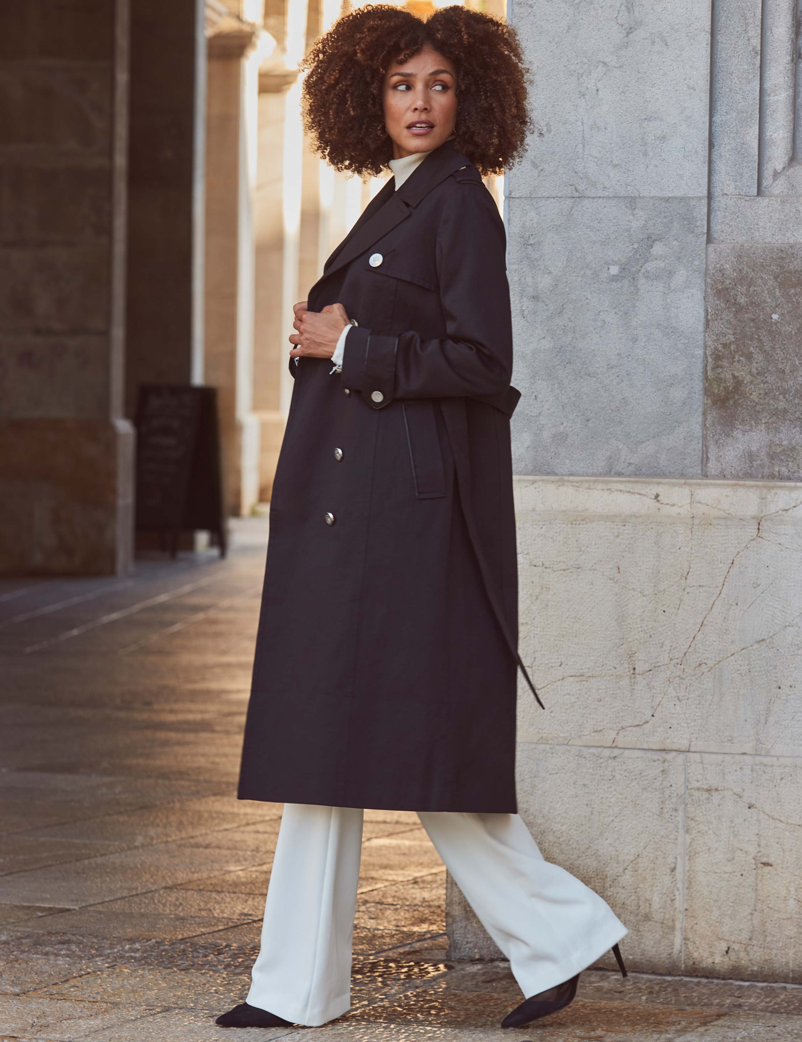 Double Breasted Trench Coat 5 of 6