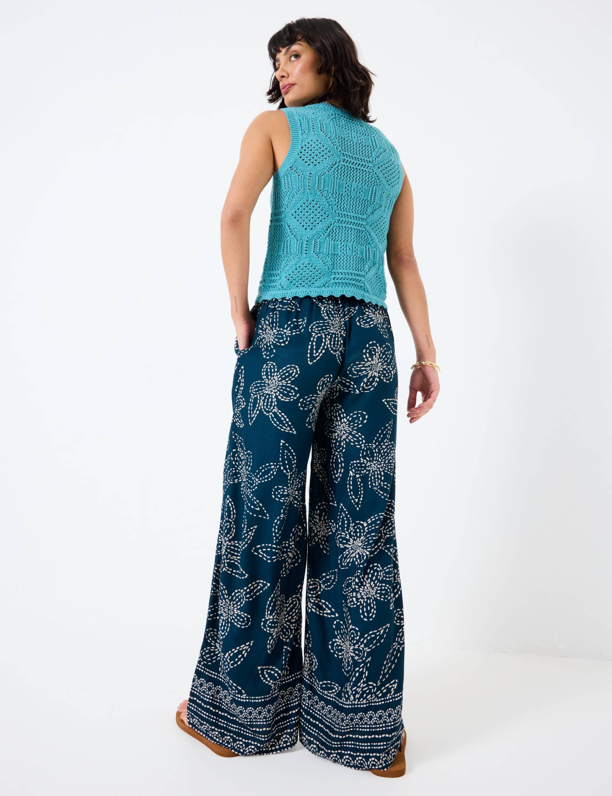 Floral Embroidered Trousers 3 of 6