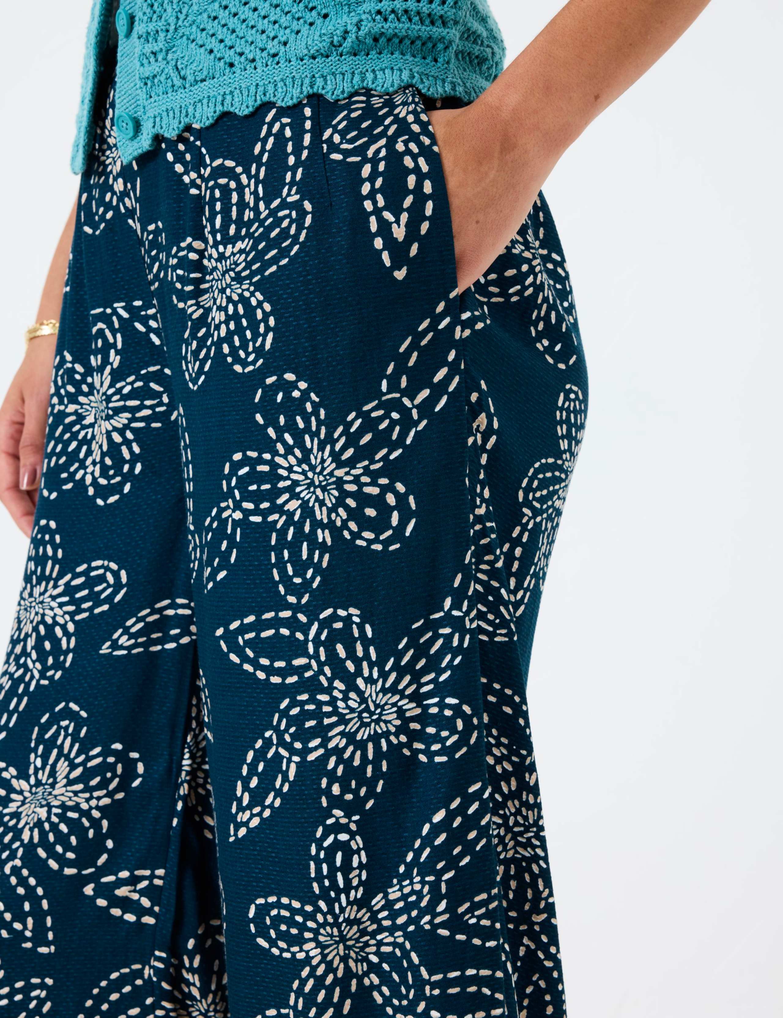 Floral Embroidered Trousers 5 of 6