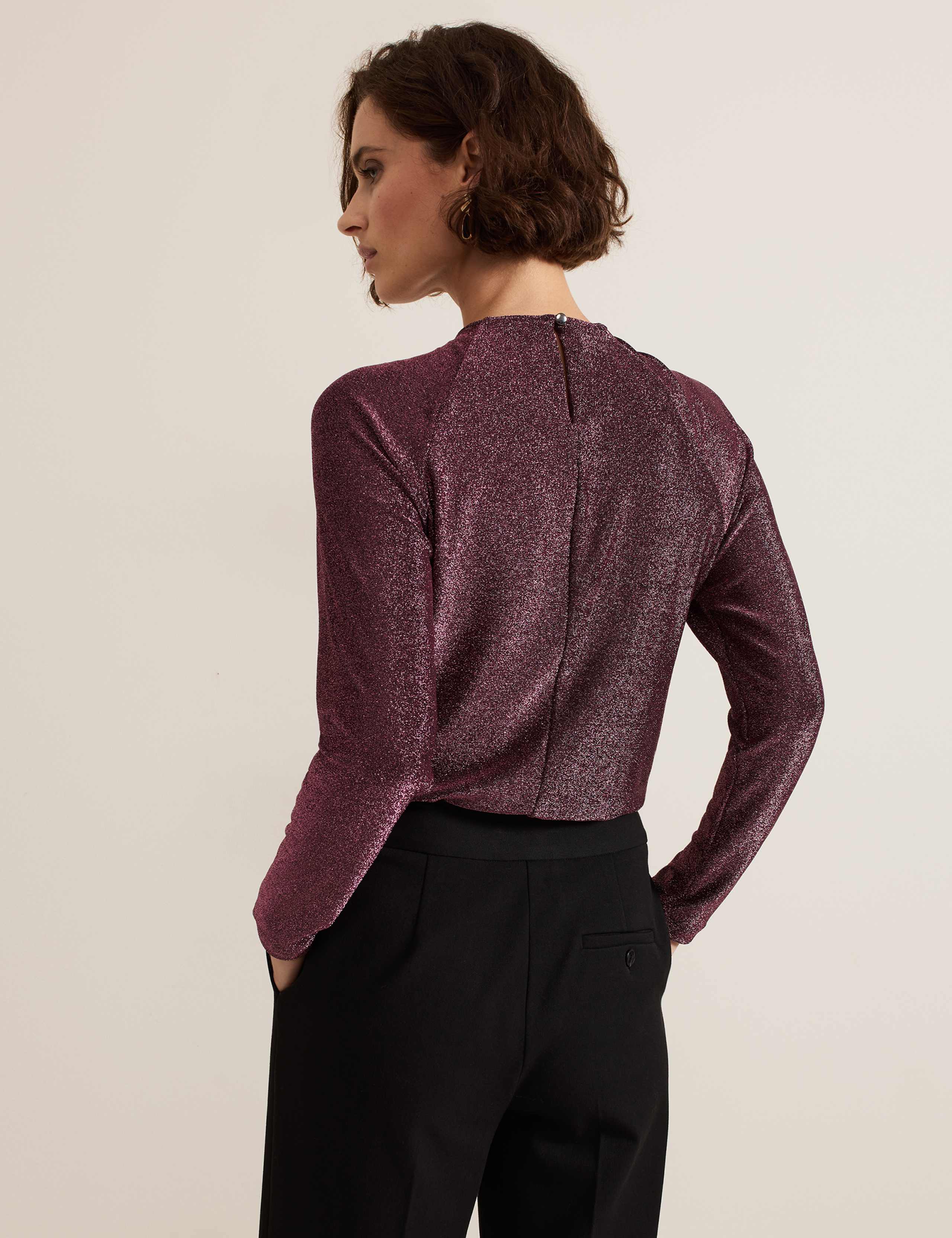Shimmer Twist Detail Top 4 of 7
