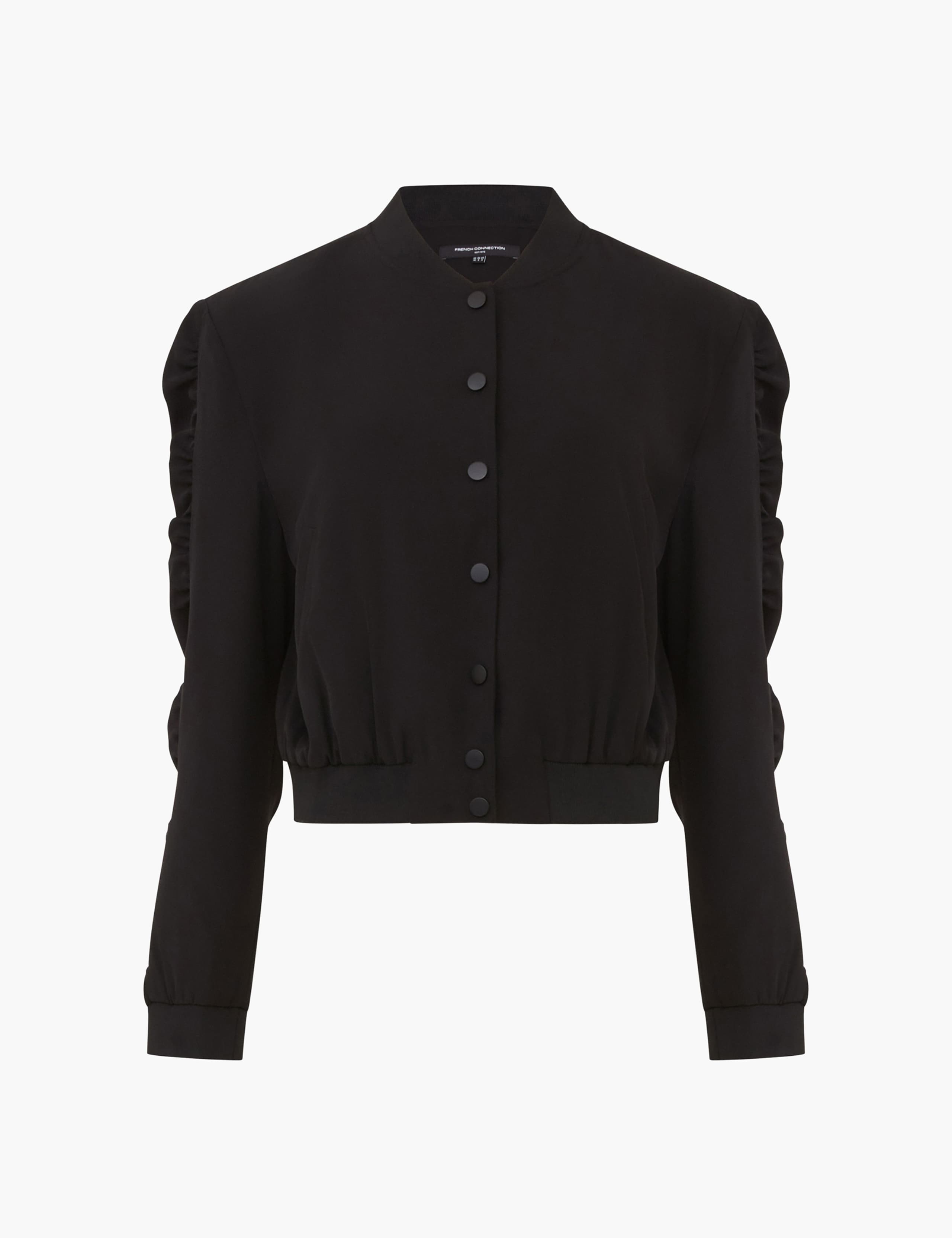 Cropped Bomber Jacket 2 of 4