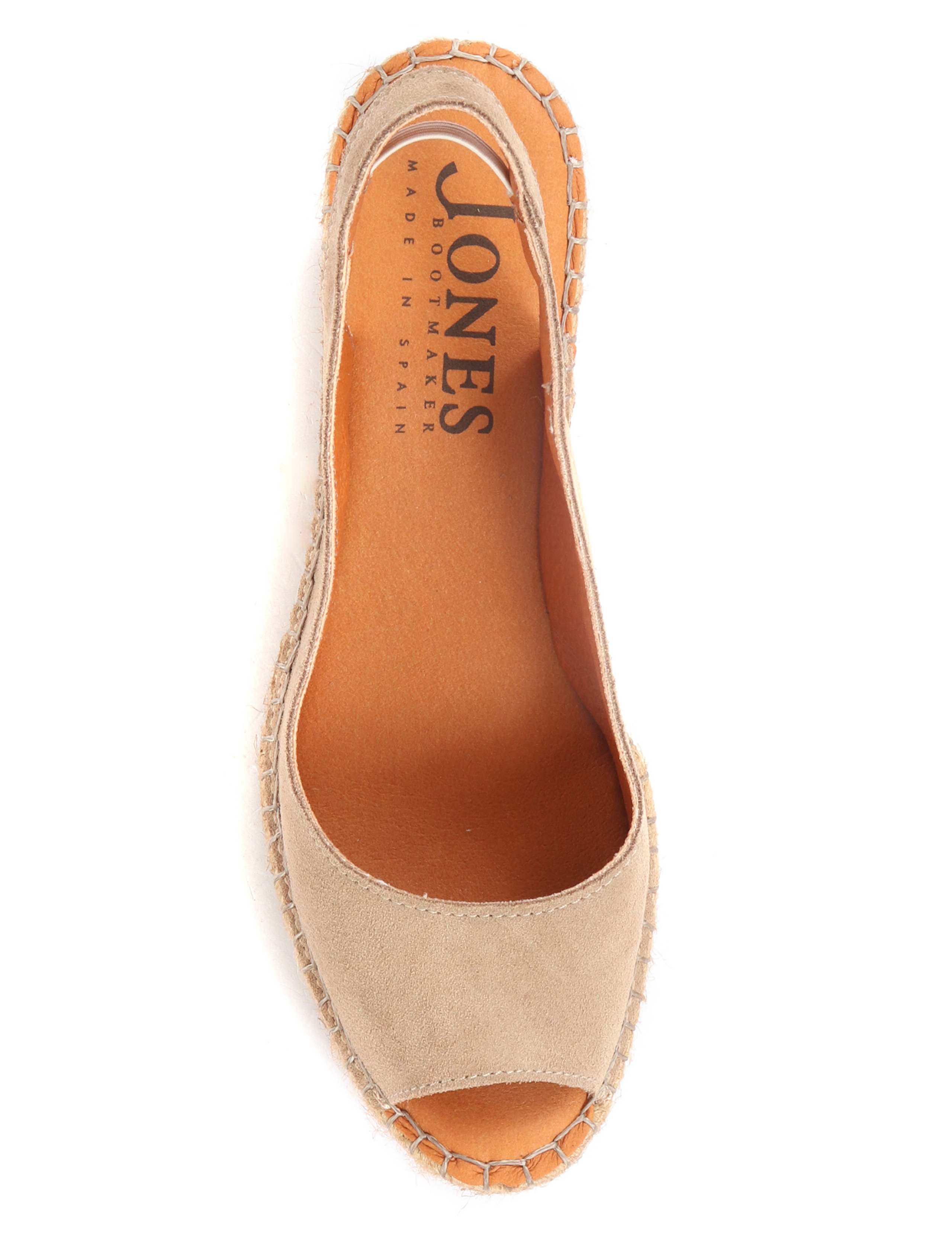 Standard Fit Suede Wedge Open Toe Espadrilles 6 of 7