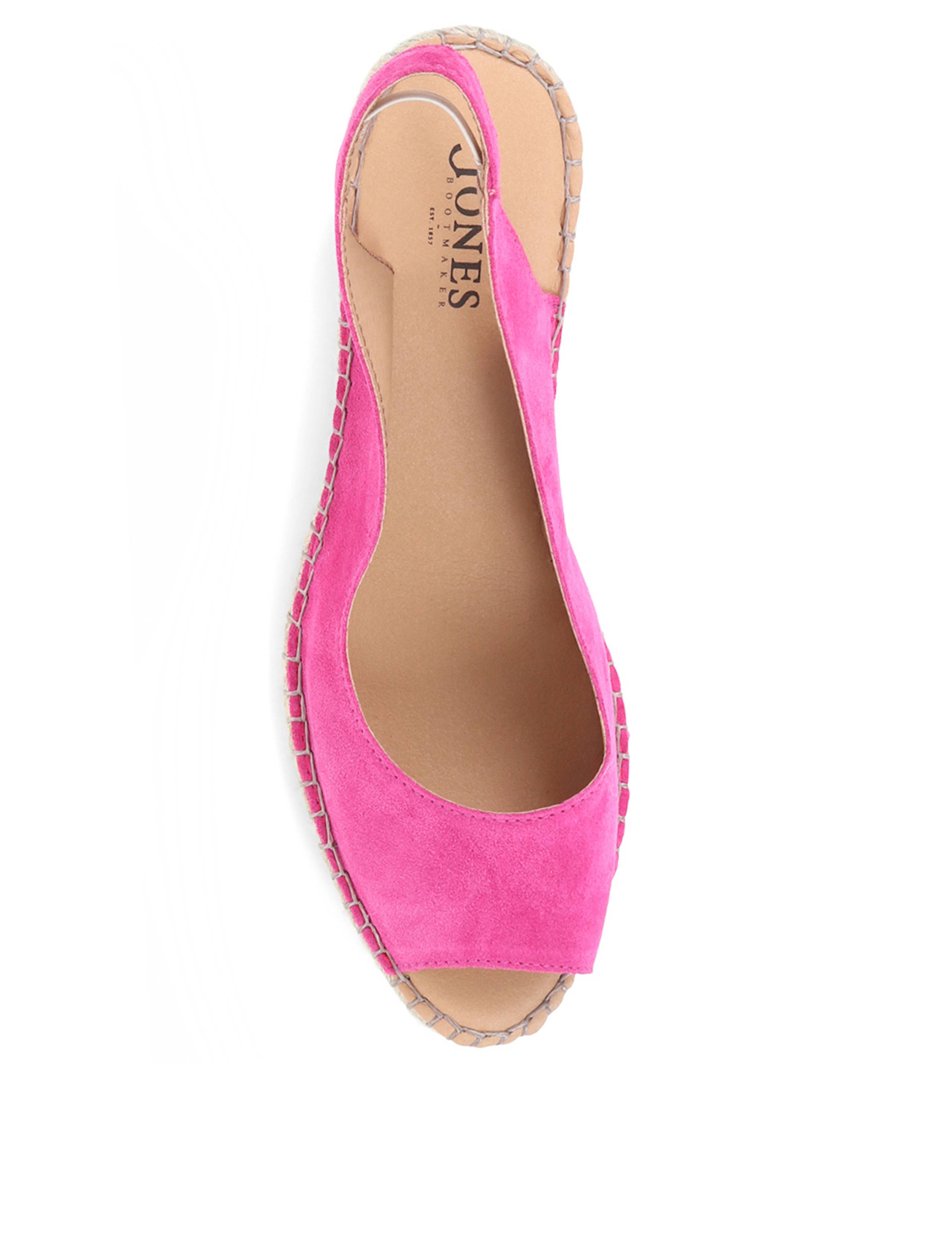 Suede Slingback Wedge Sandals 6 of 7