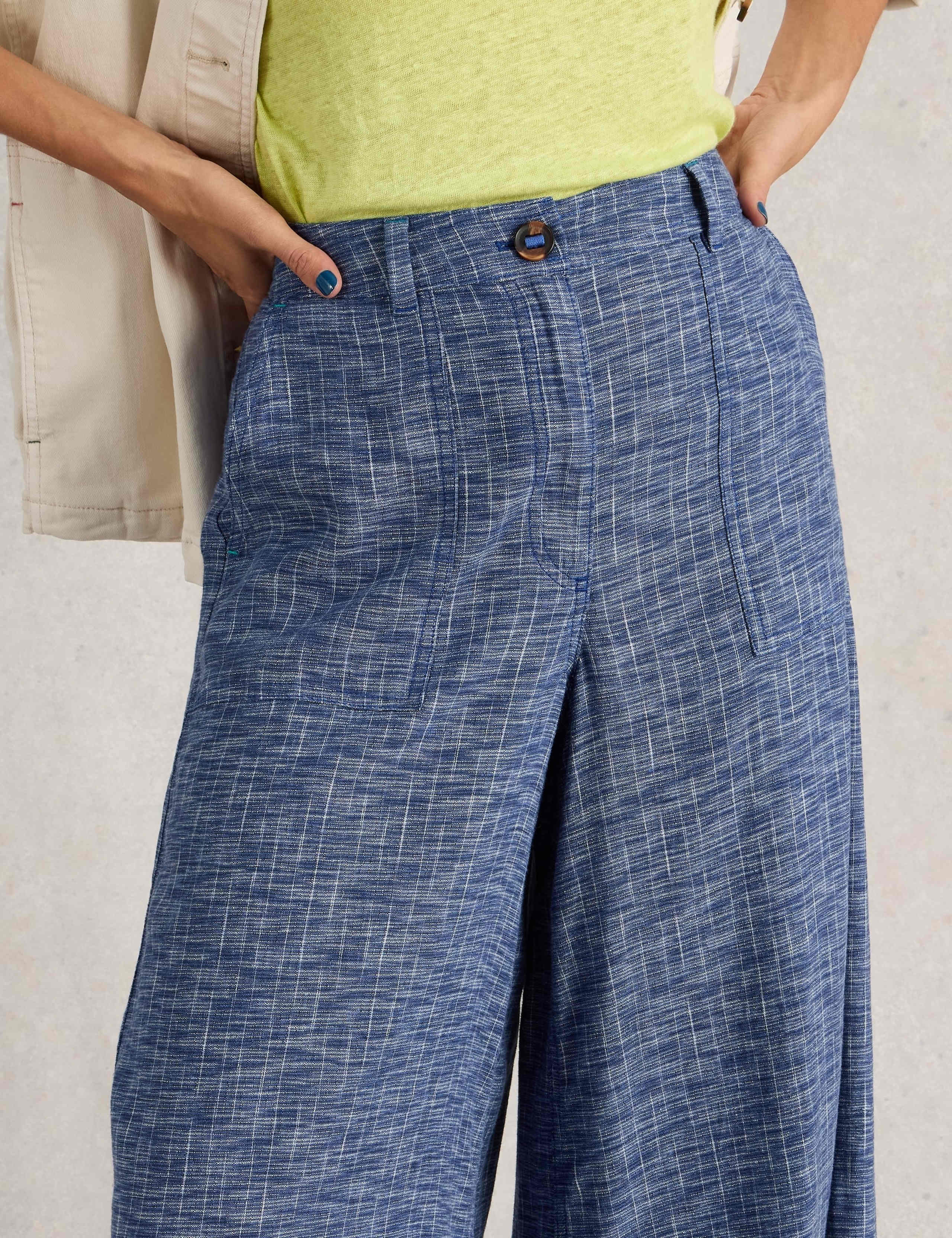 Linen Blend Culottes 5 of 6