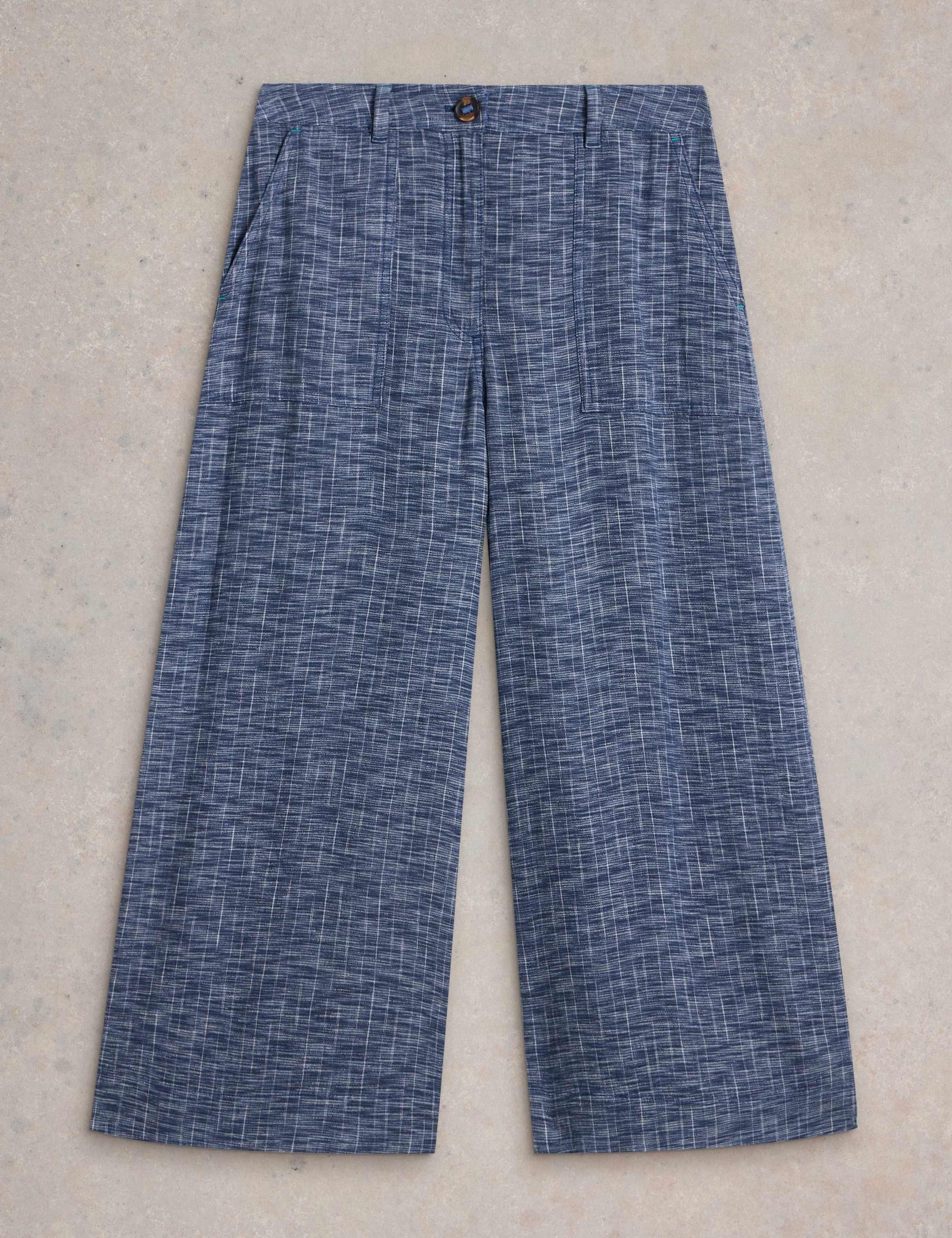 Linen Blend Culottes 2 of 6