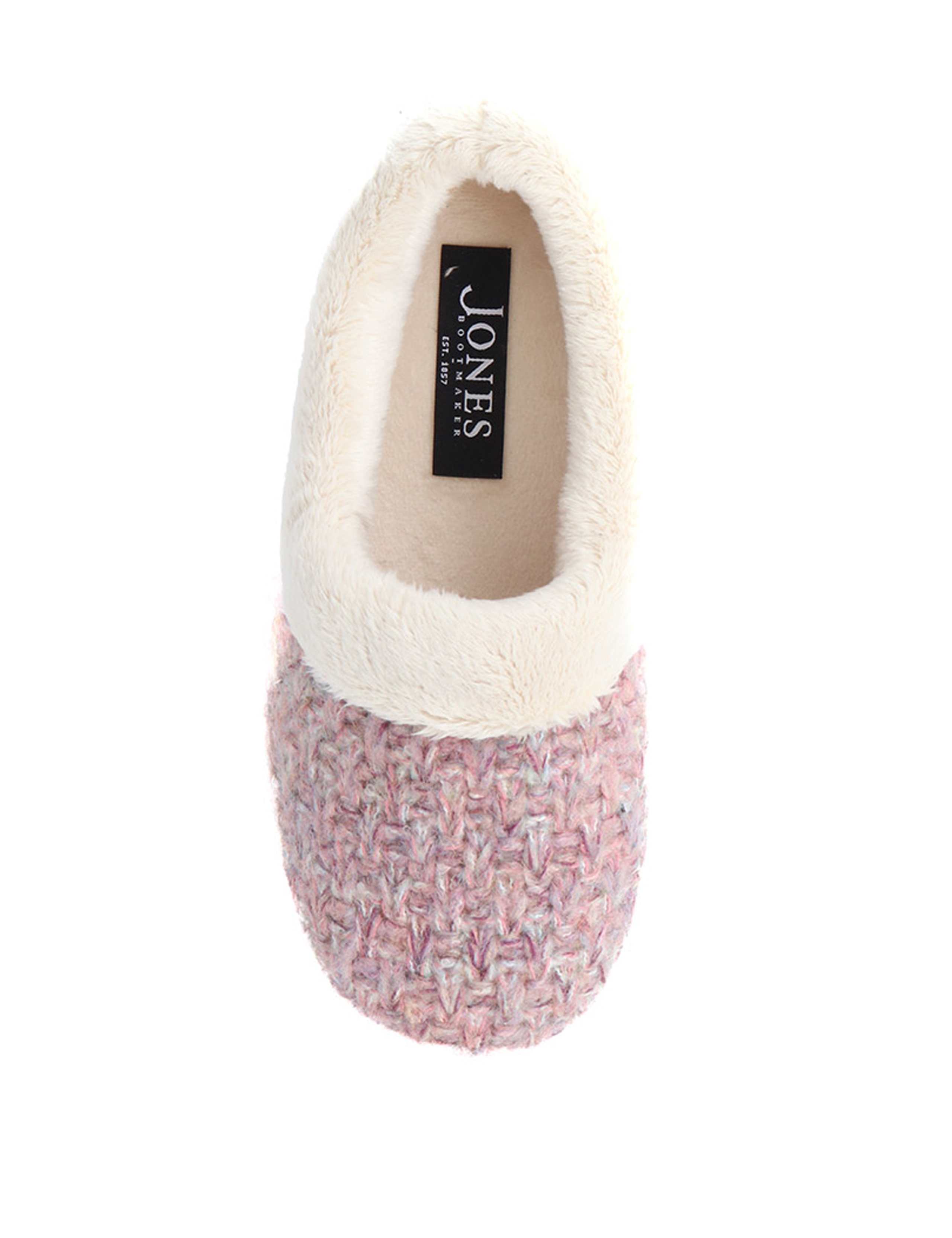 Faux Fur Lined Round Toe Slippers 4 of 6