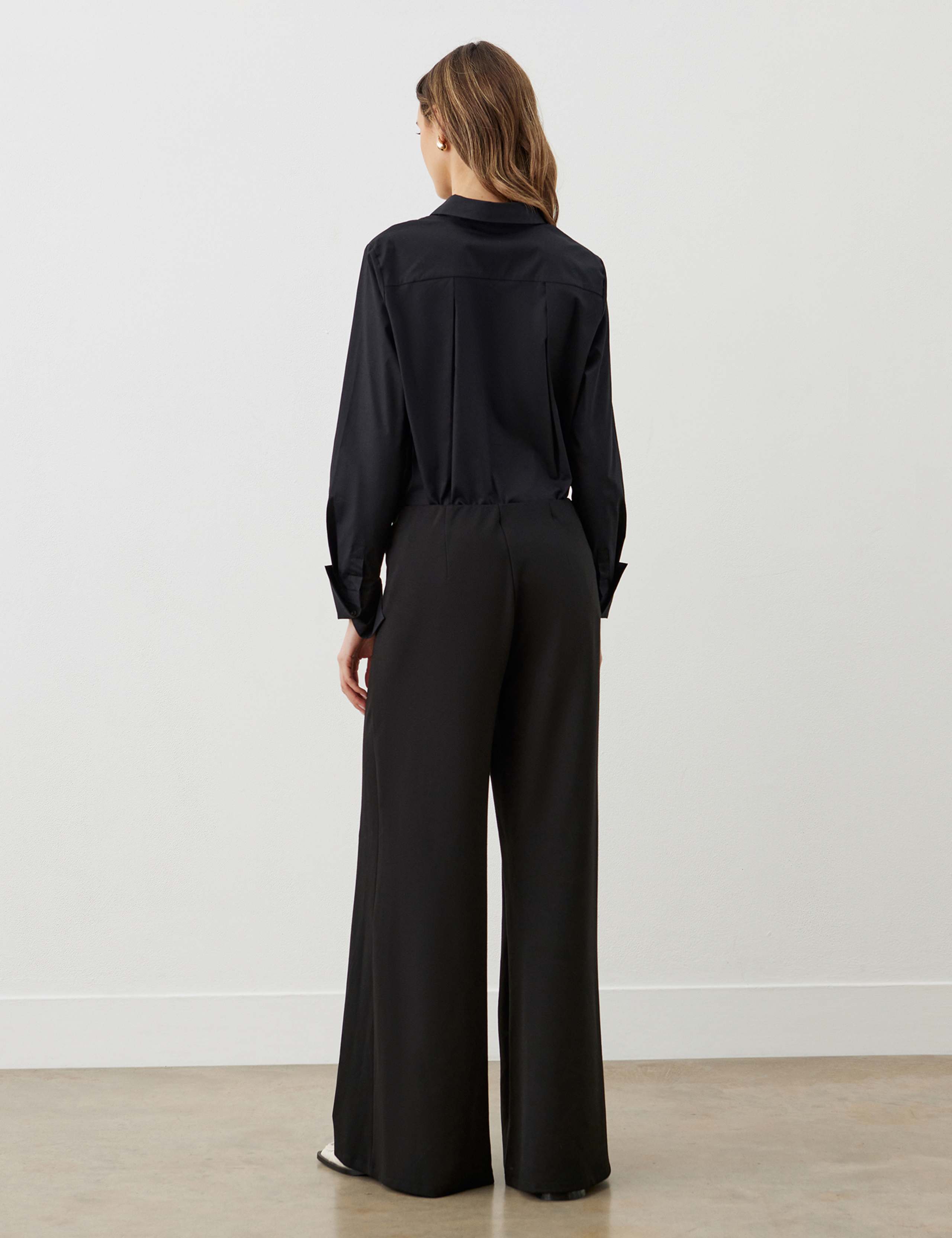 High Waisted Wide Leg Trousers 2 of 5