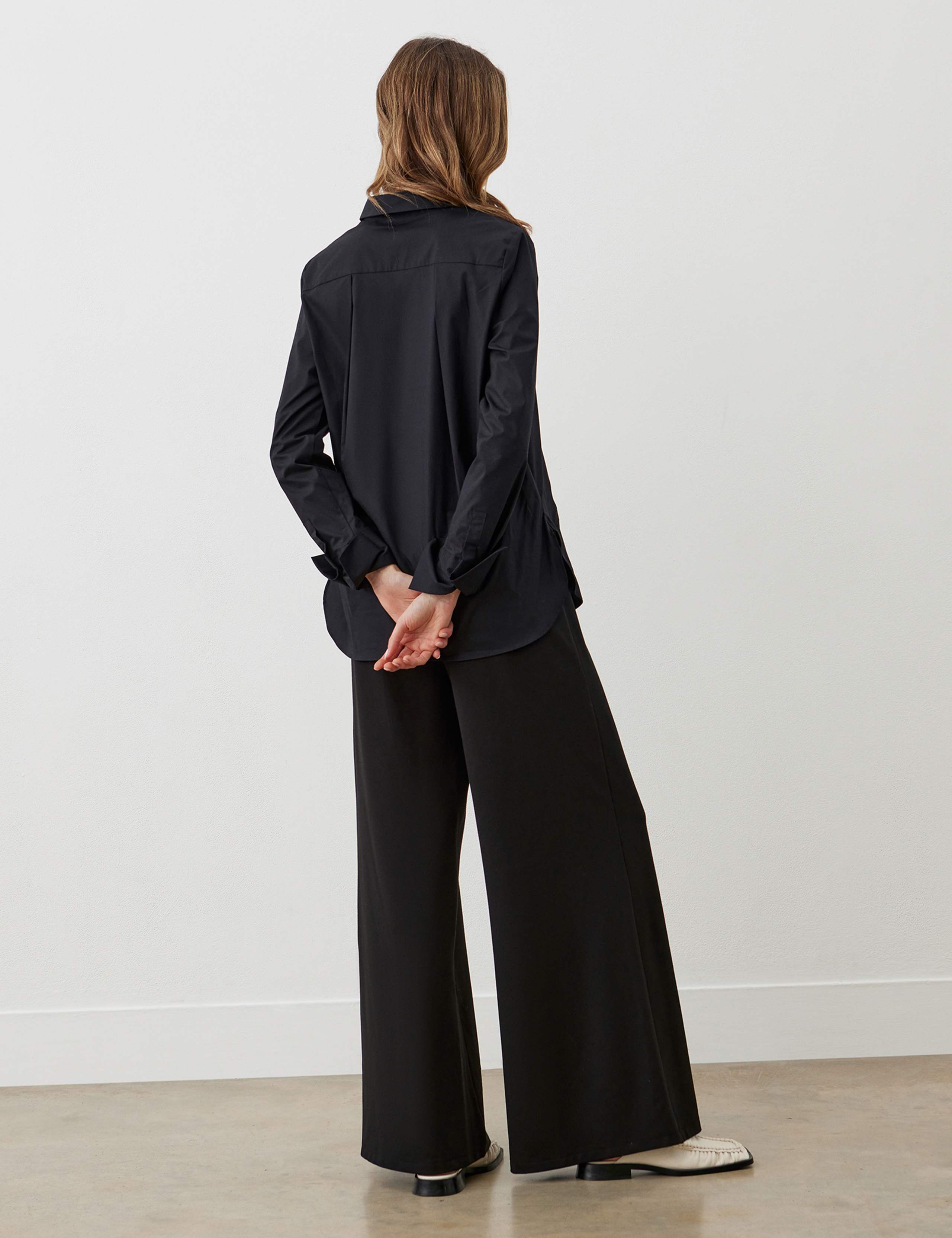 High Waisted Wide Leg Trousers 3 of 5