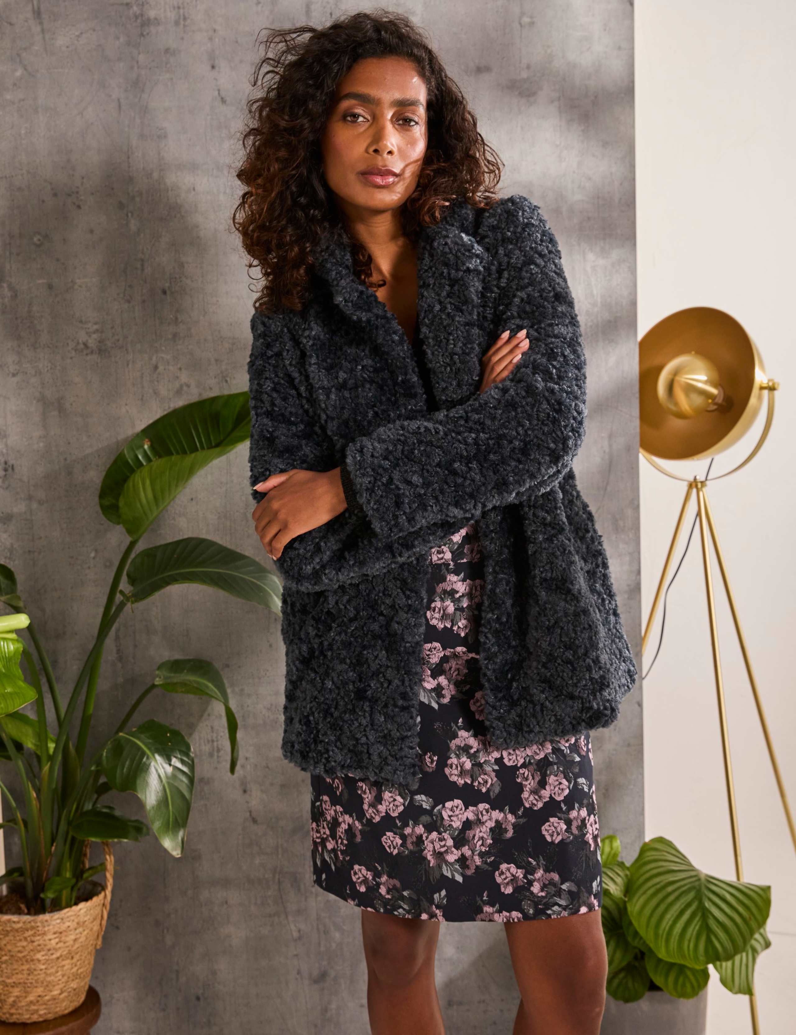 Teddy Single Breasted Short Coat 5 of 7