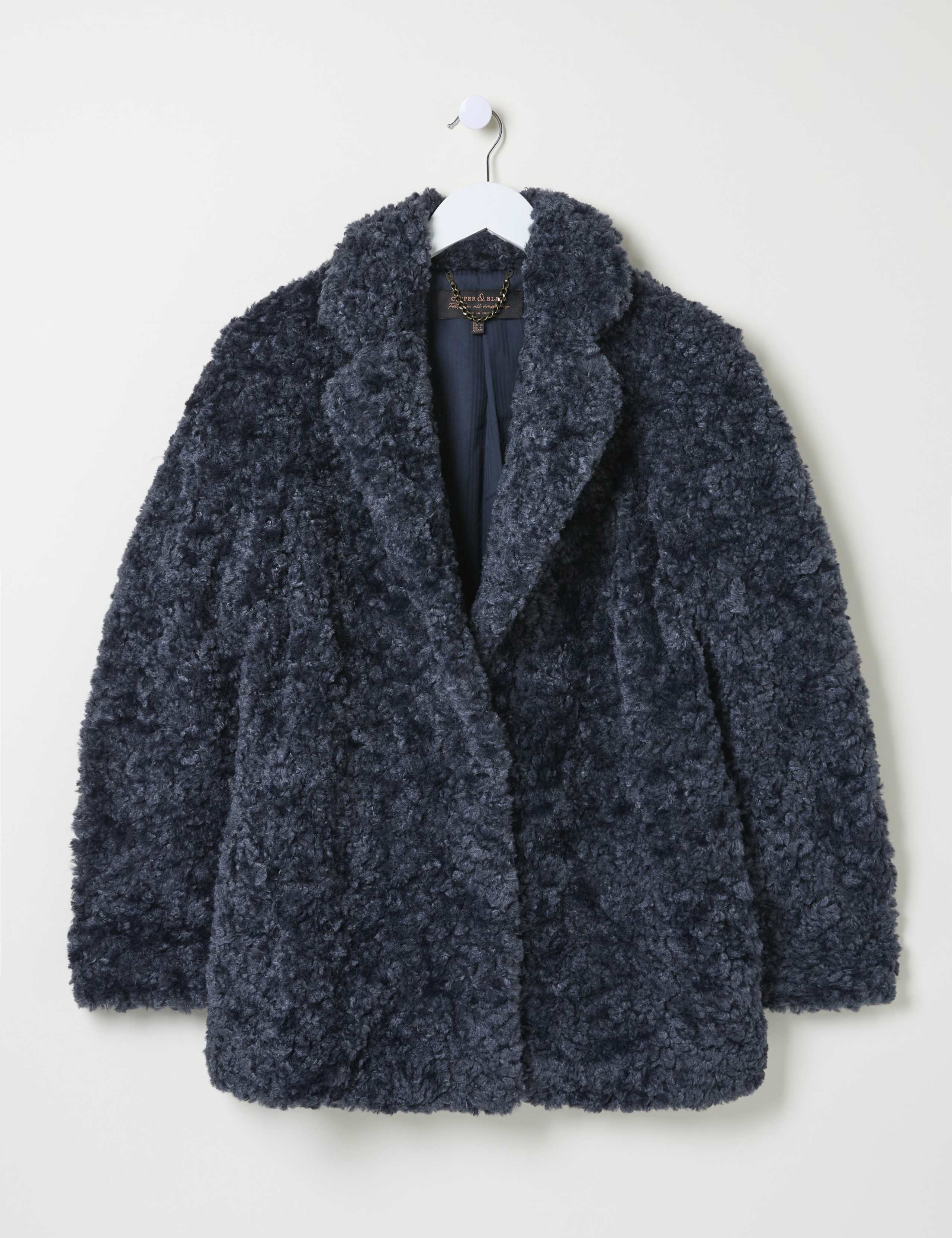 Teddy Single Breasted Short Coat 2 of 7