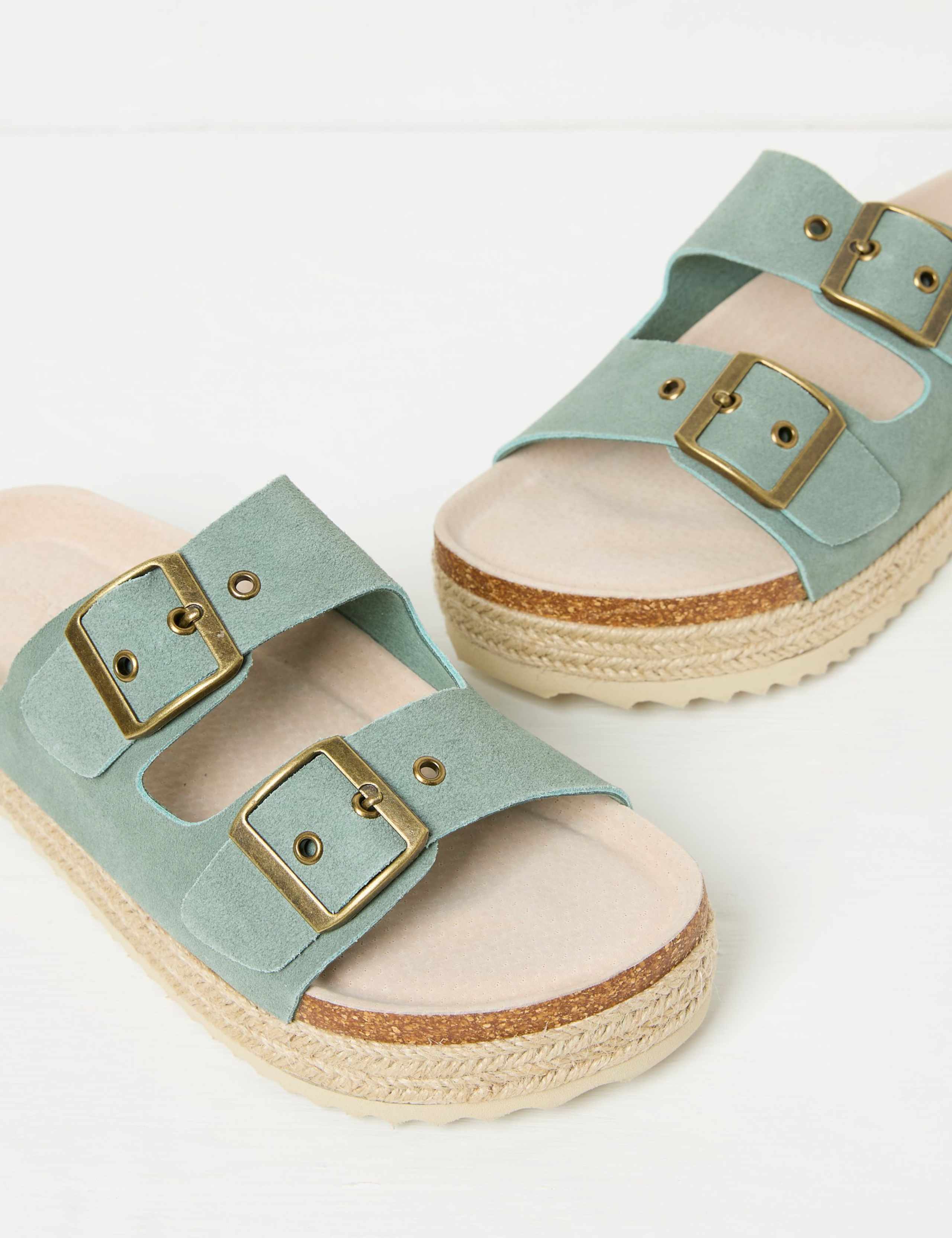 Flat Buckle Sandals 2 of 3