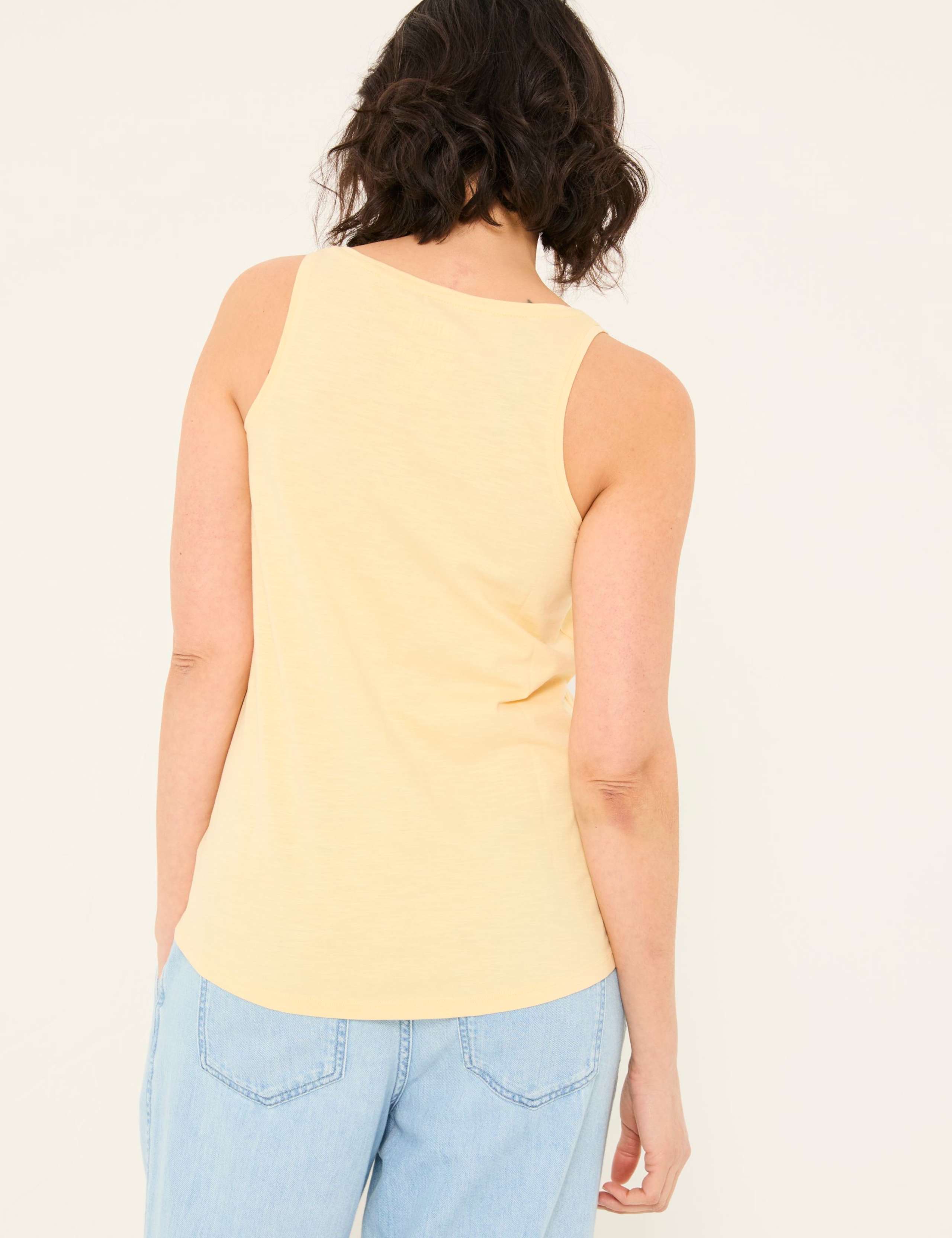 Pure Cotton Scoop Neck Vest 3 of 5