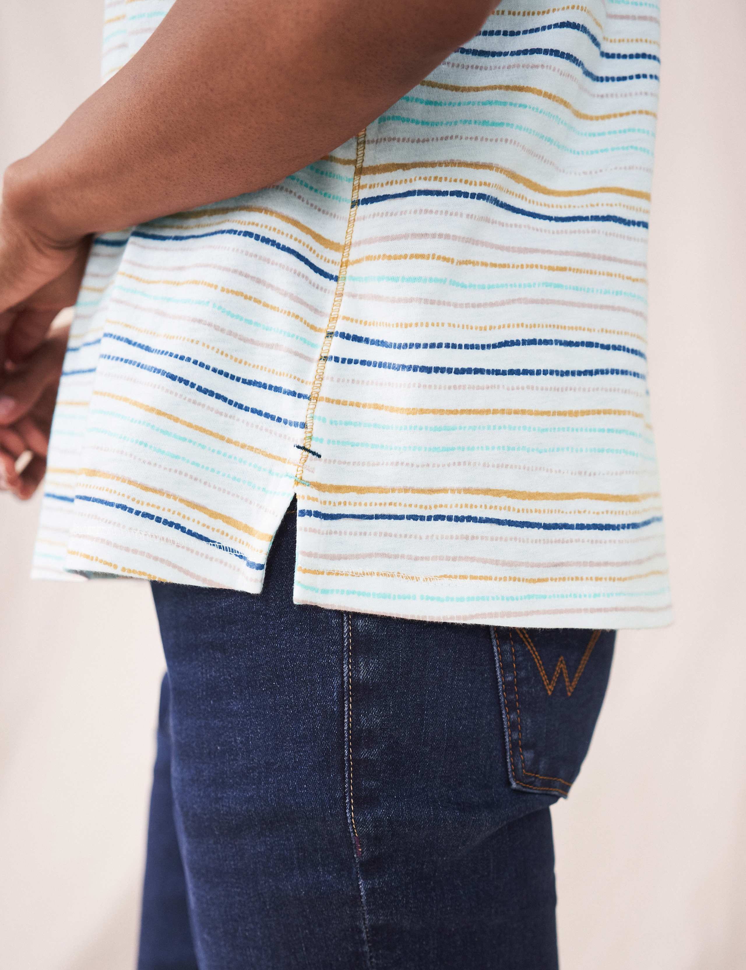 Organic Cotton Striped T-Shirt 4 of 4