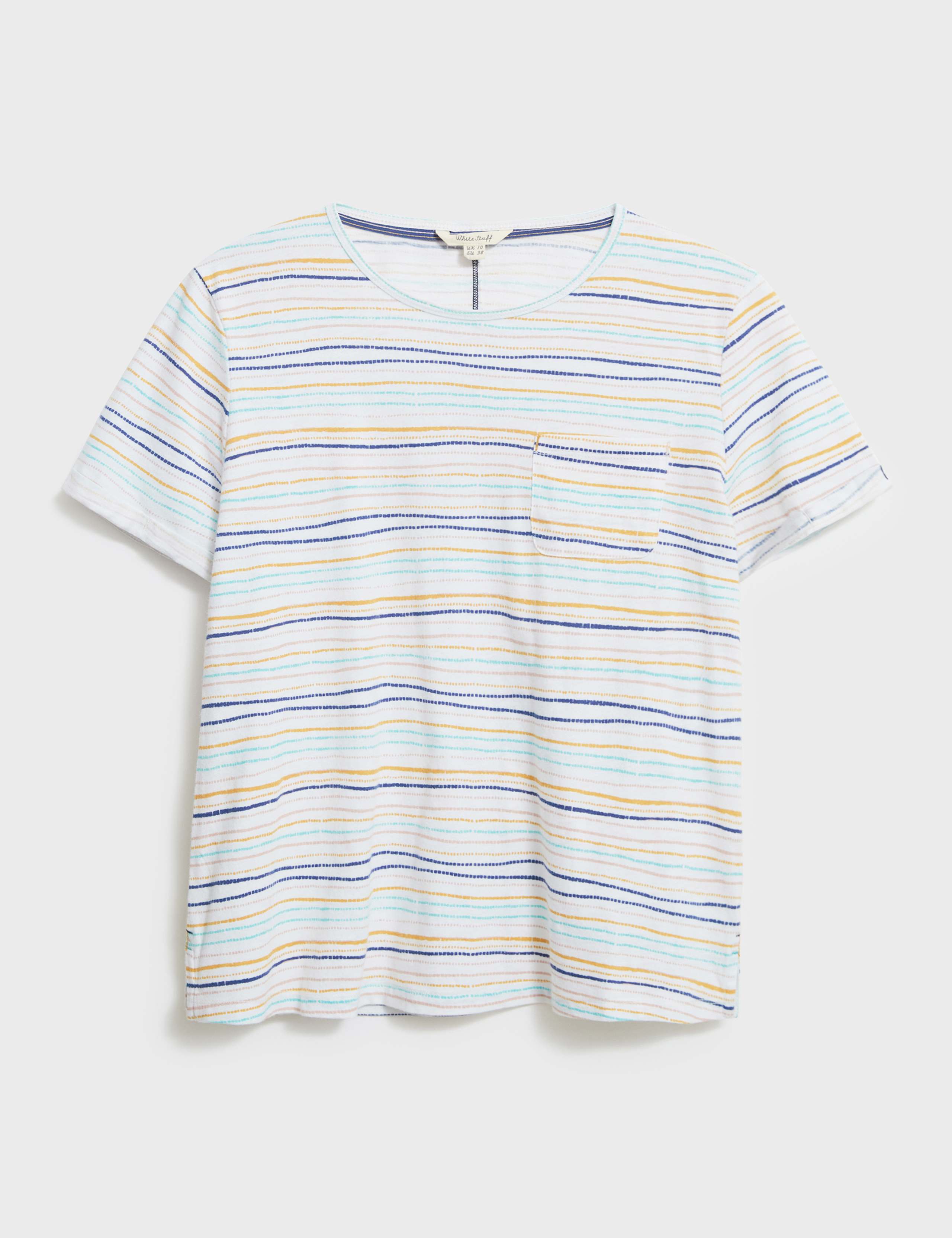 Organic Cotton Striped T-Shirt 2 of 4