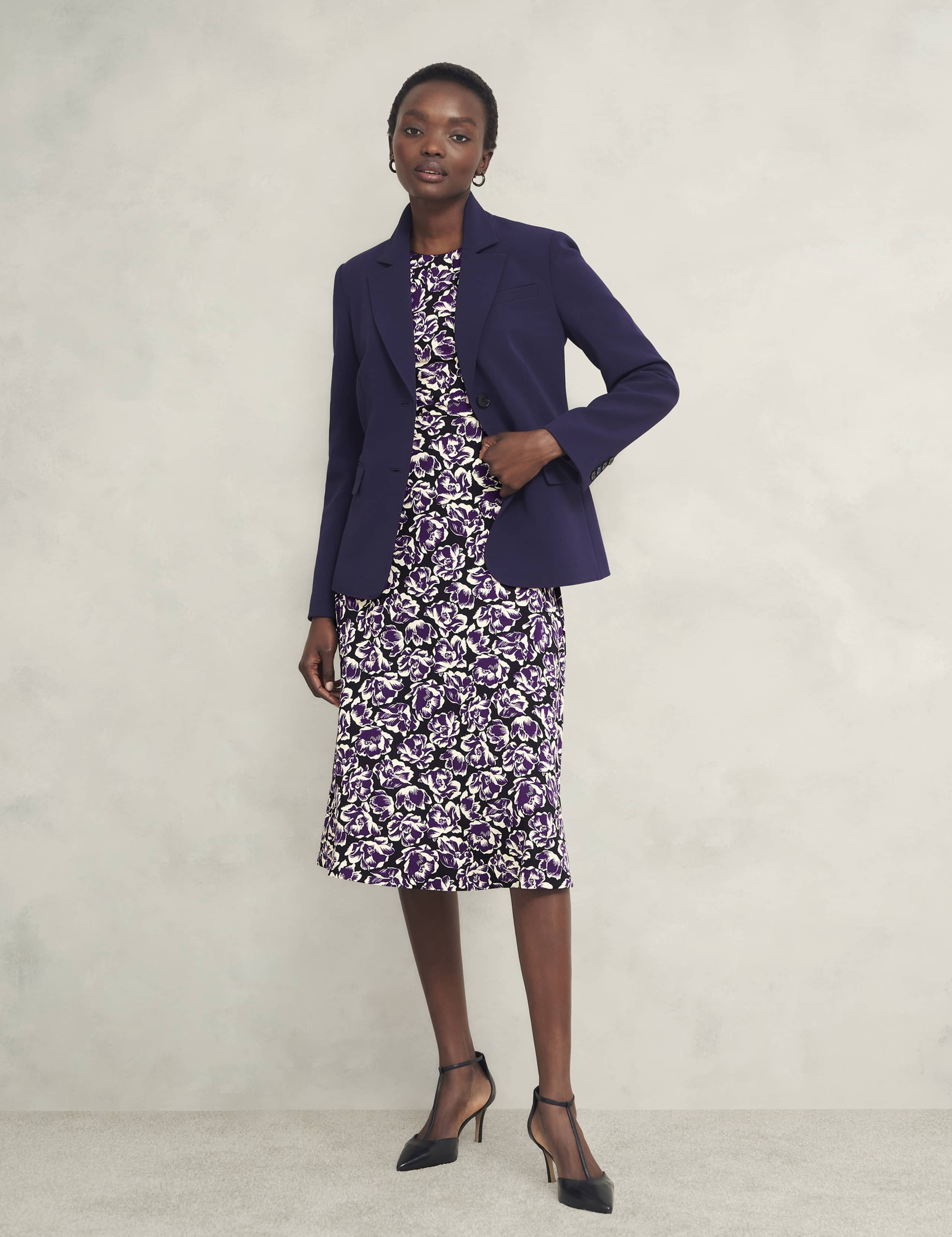 Floral Midi Skater Dress 6 of 8