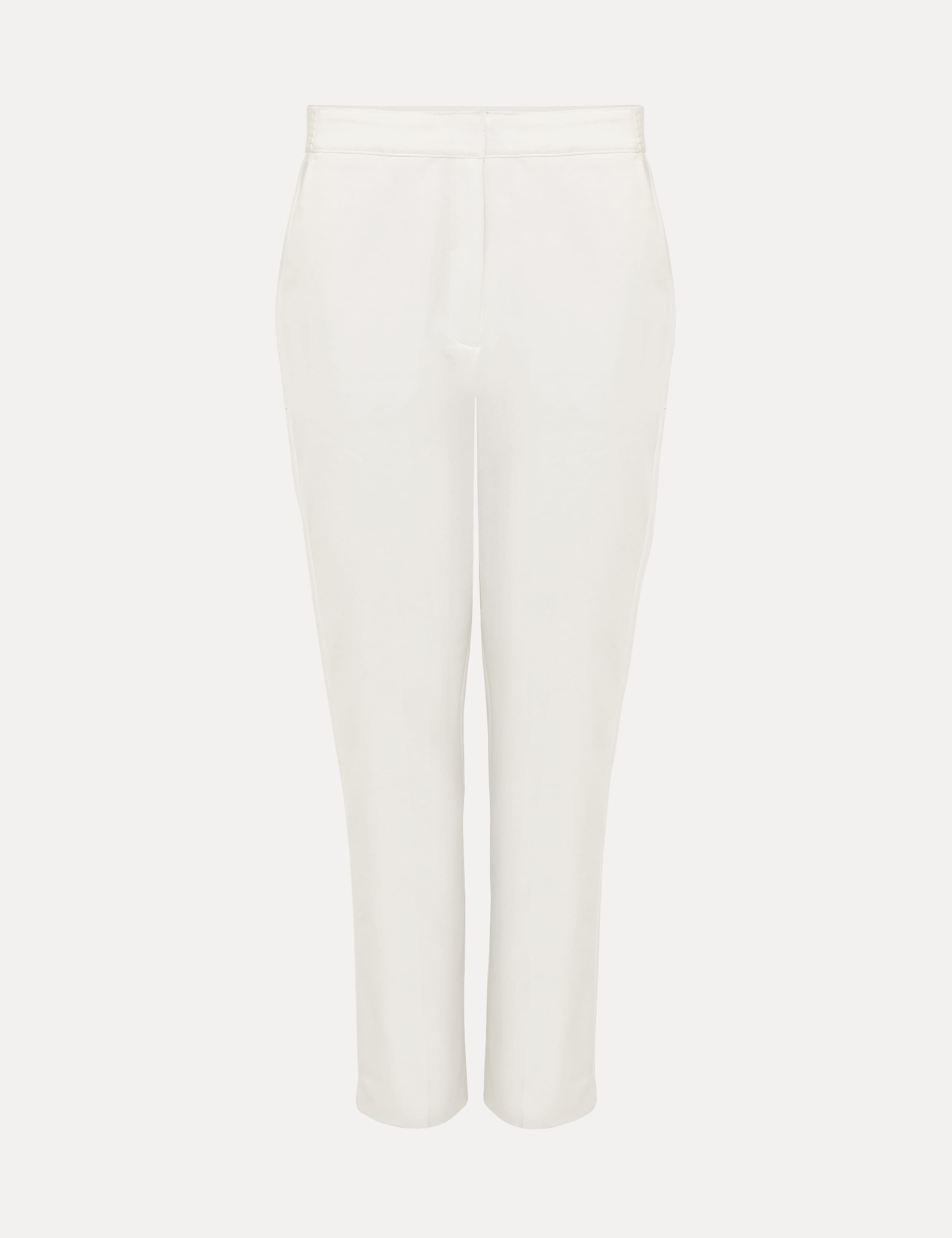 Cotton Blend Tapered Trousers 2 of 7