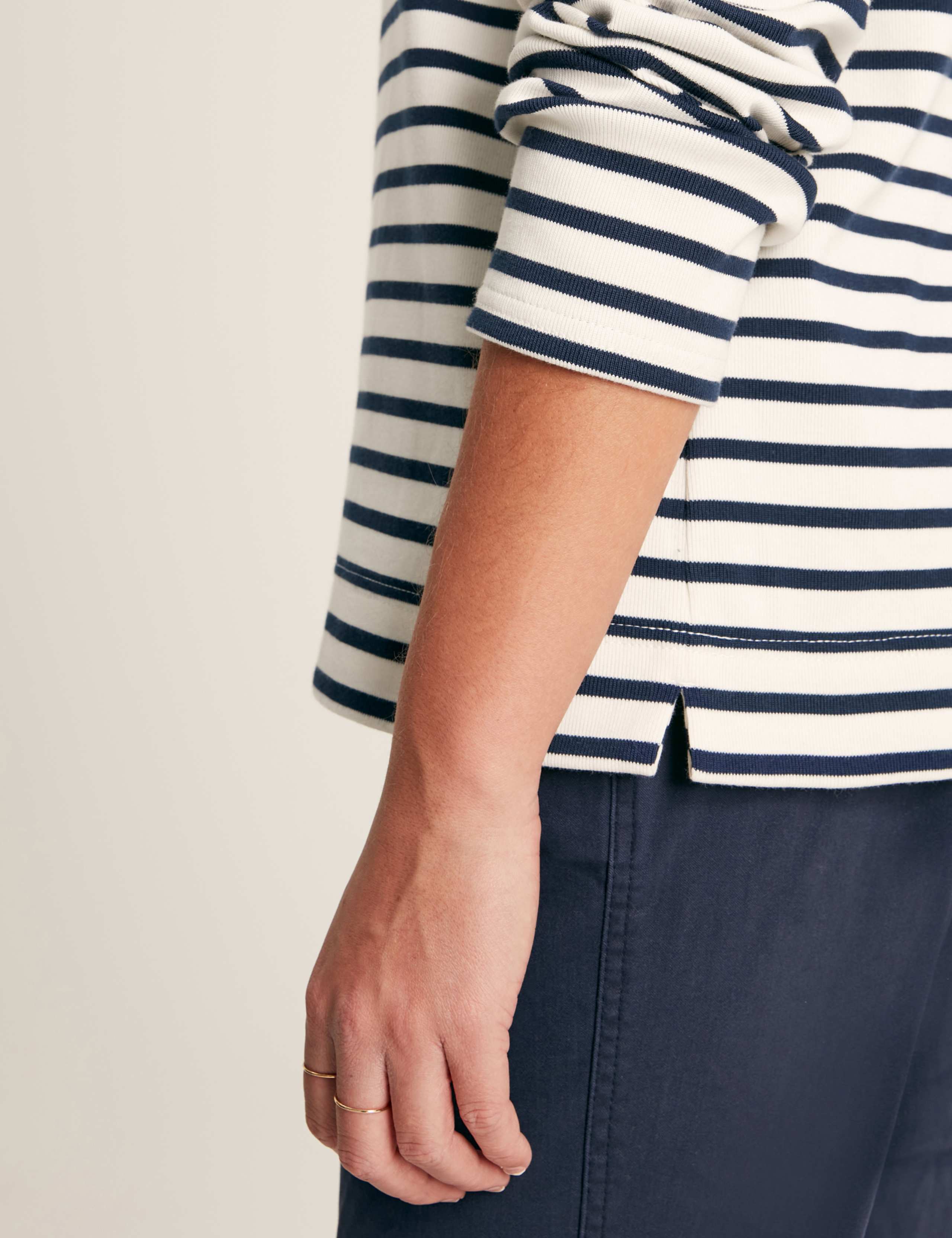 Pure Cotton Striped Top 5 of 5