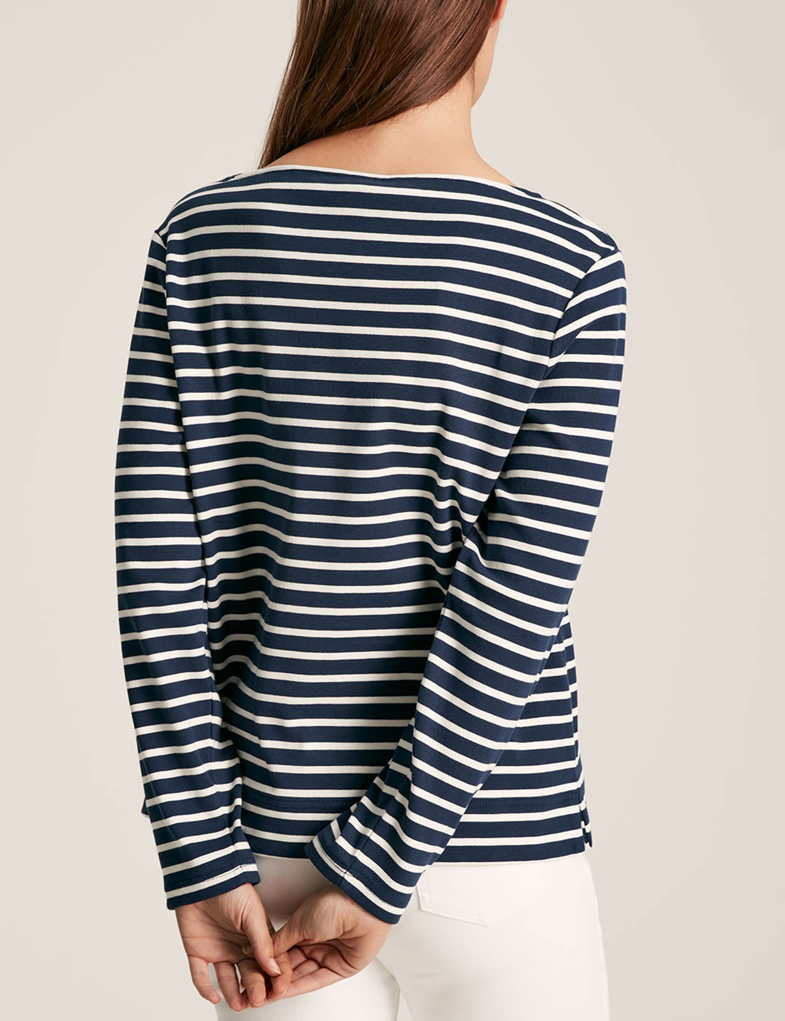 Pure Cotton Striped Top 4 of 6