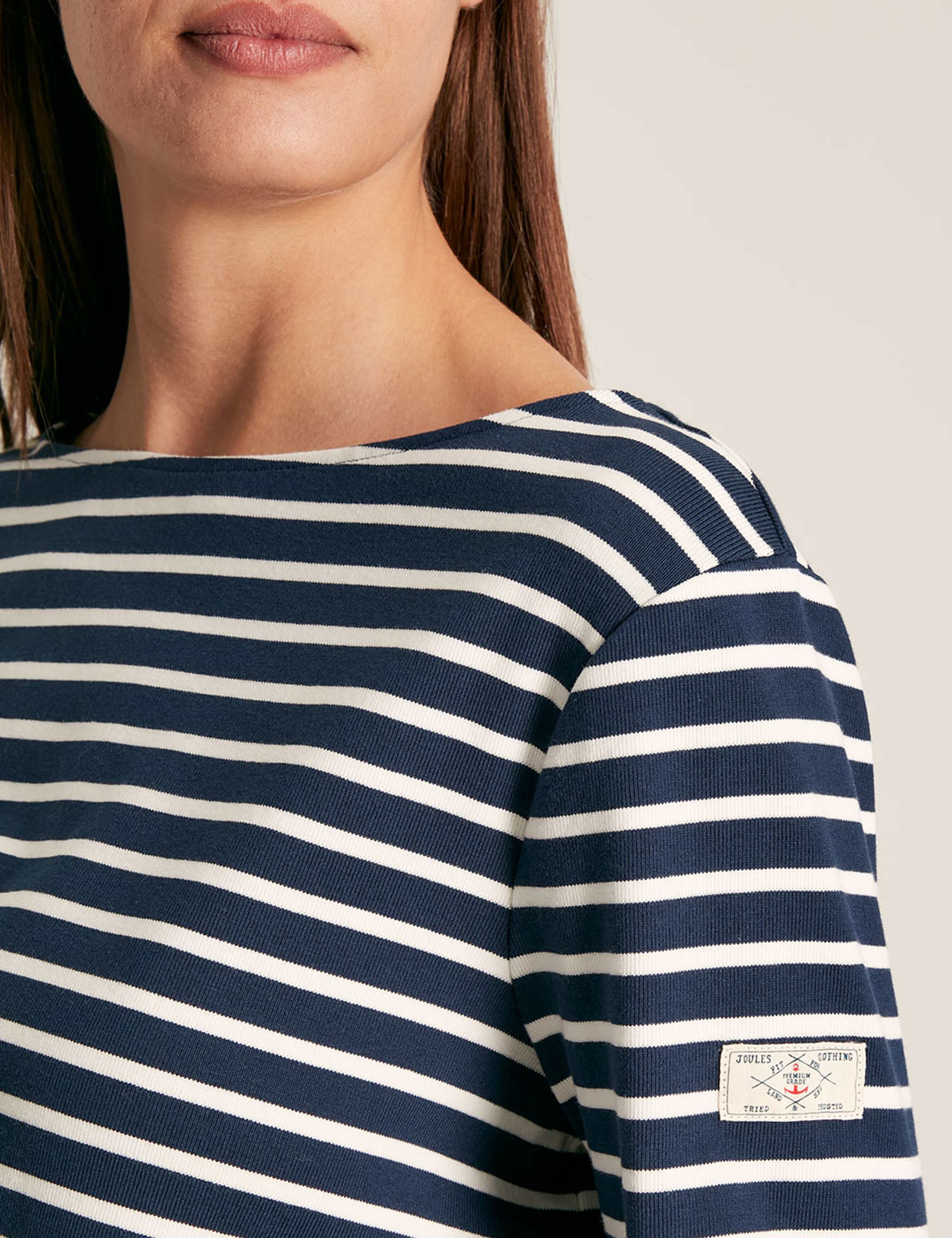 Pure Cotton Striped Top 5 of 6