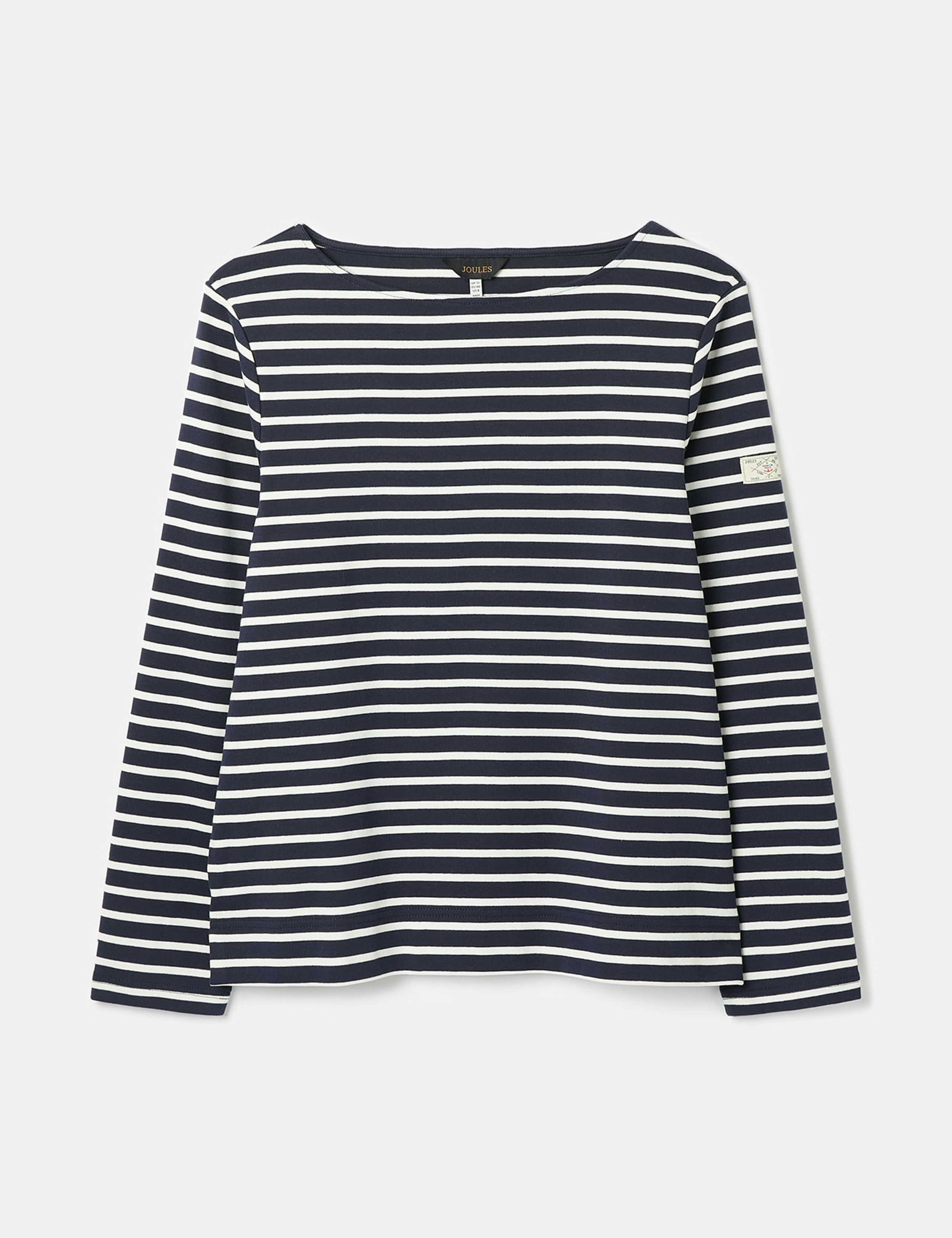 Pure Cotton Striped Top 2 of 6