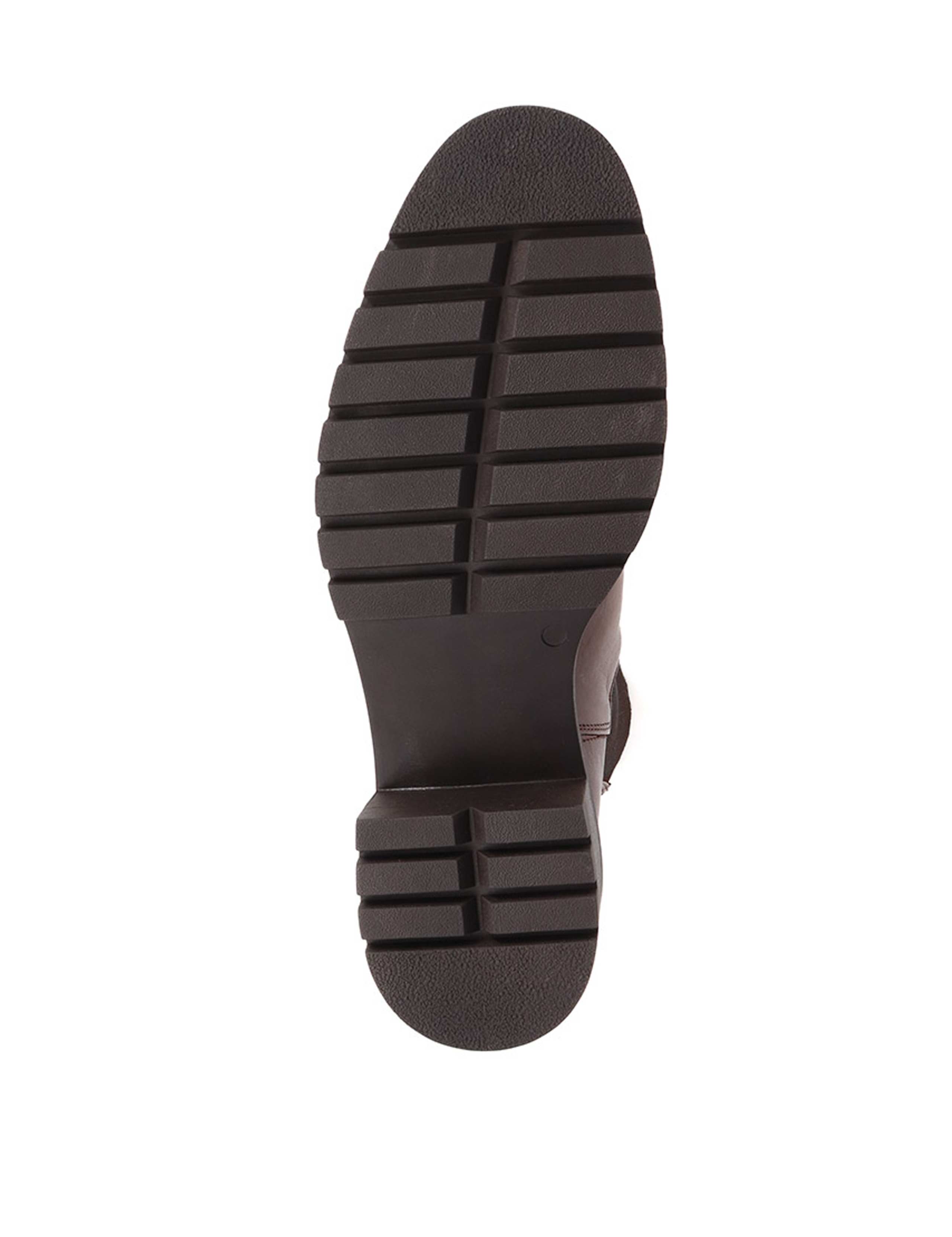 Leather Chelsea Block Heel Ankle Boots 7 of 7