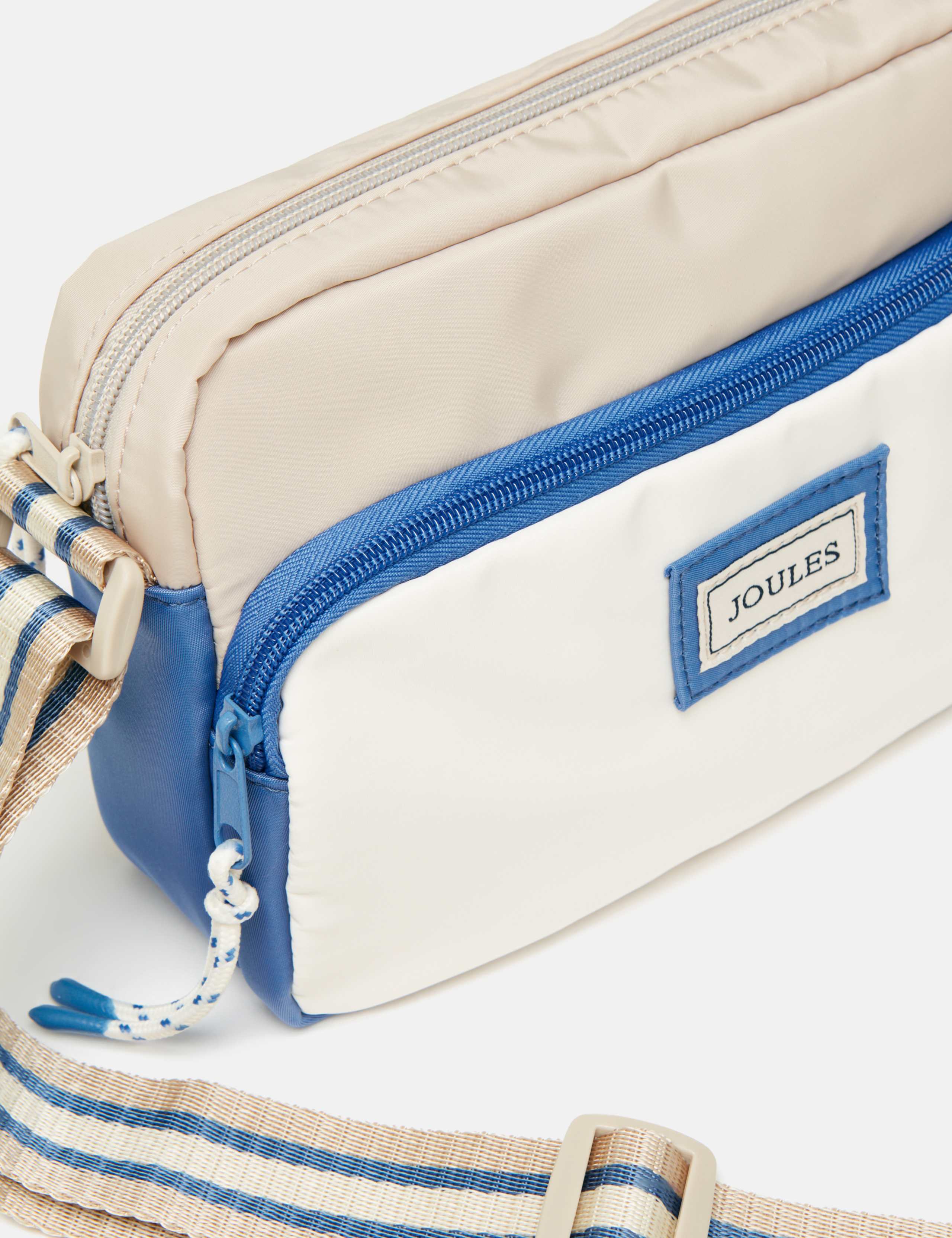 Fabric Colour Block Cross Body Bag 4 of 4