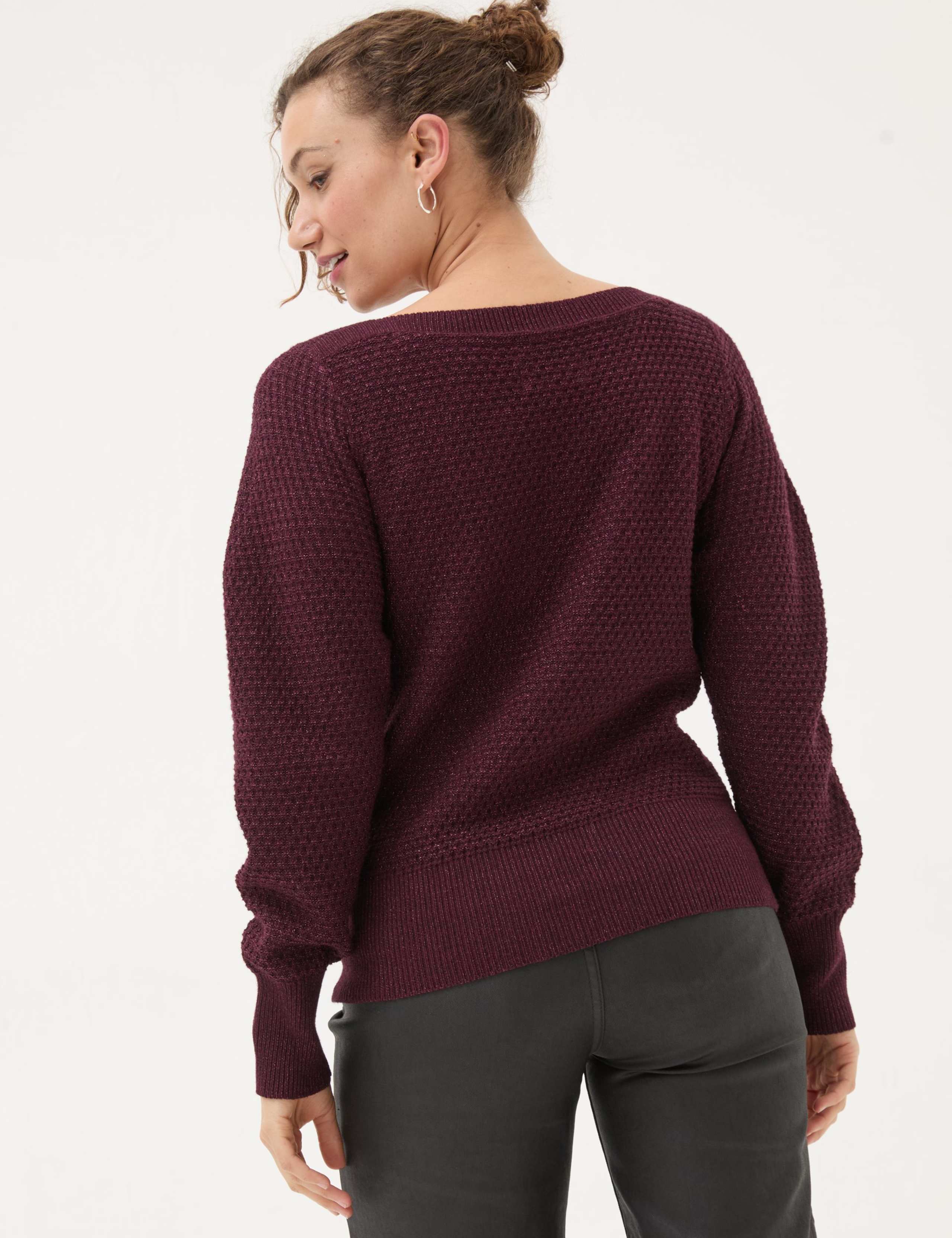 Cotton Blend Sparkle Jumper 3 of 5