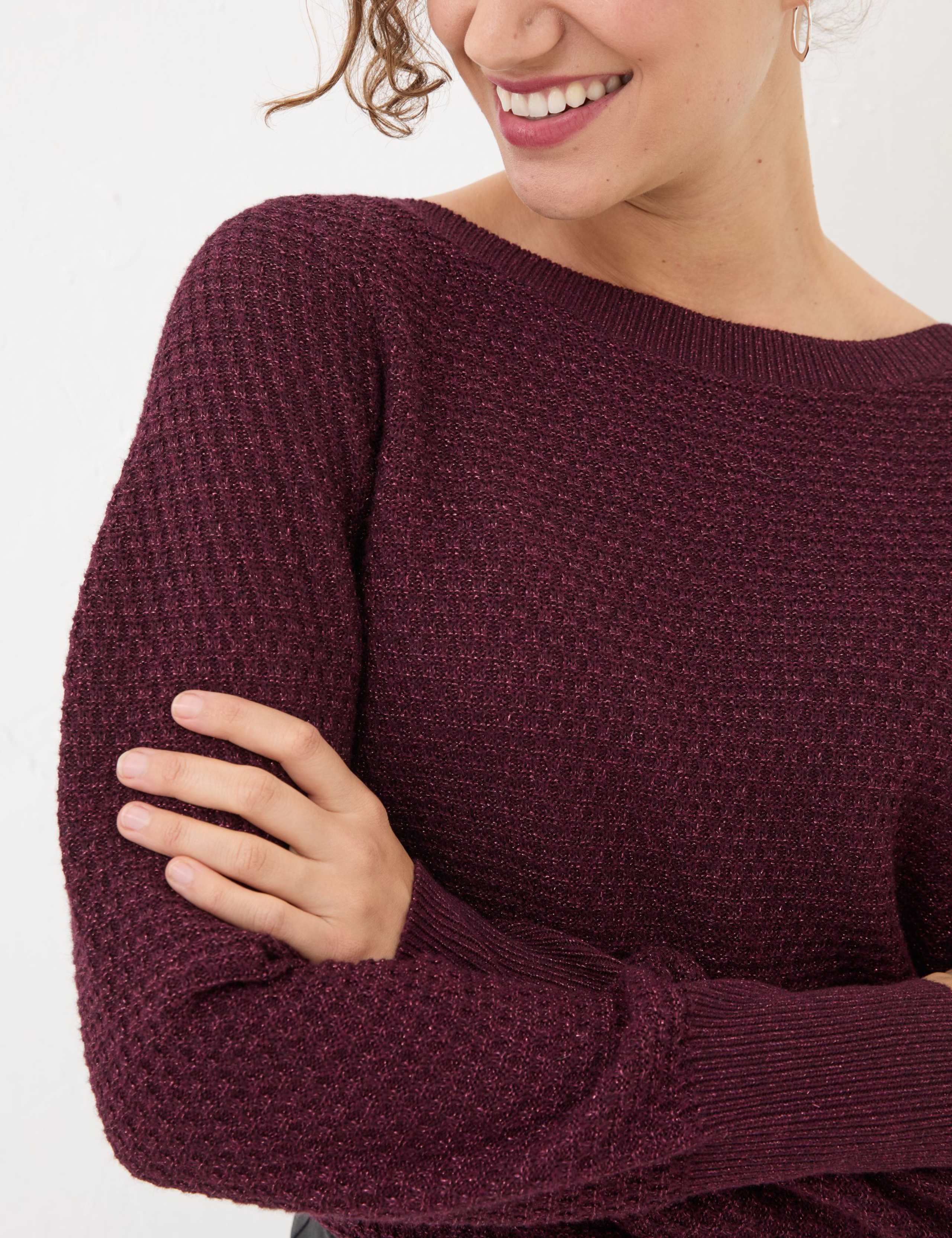 Cotton Blend Sparkle Jumper 4 of 5
