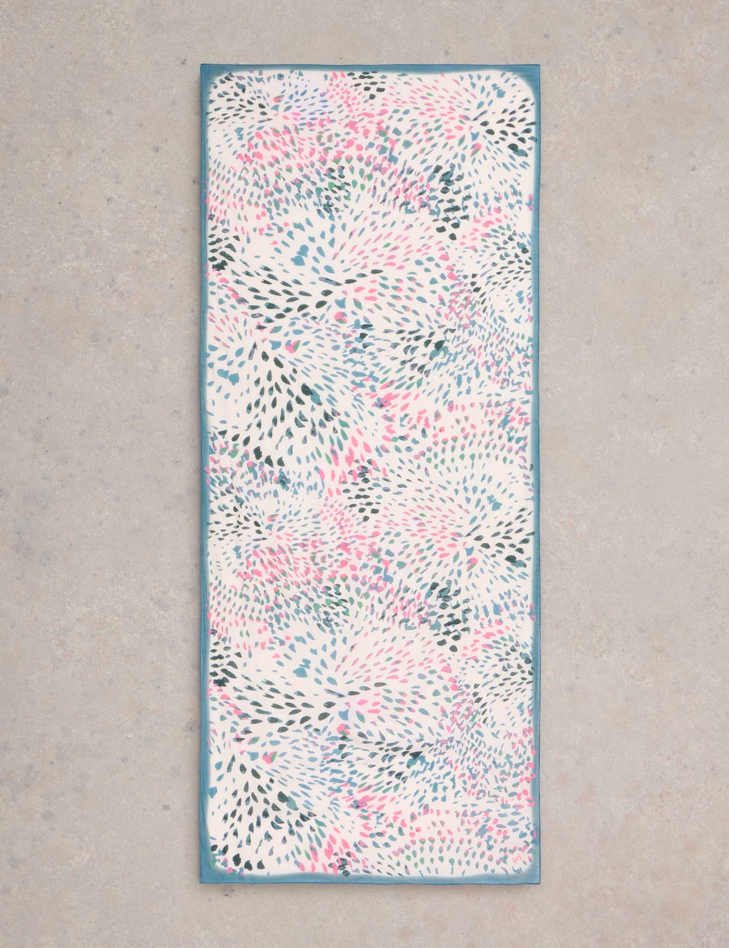 Cotton Blend Firework Scarf 2 of 3