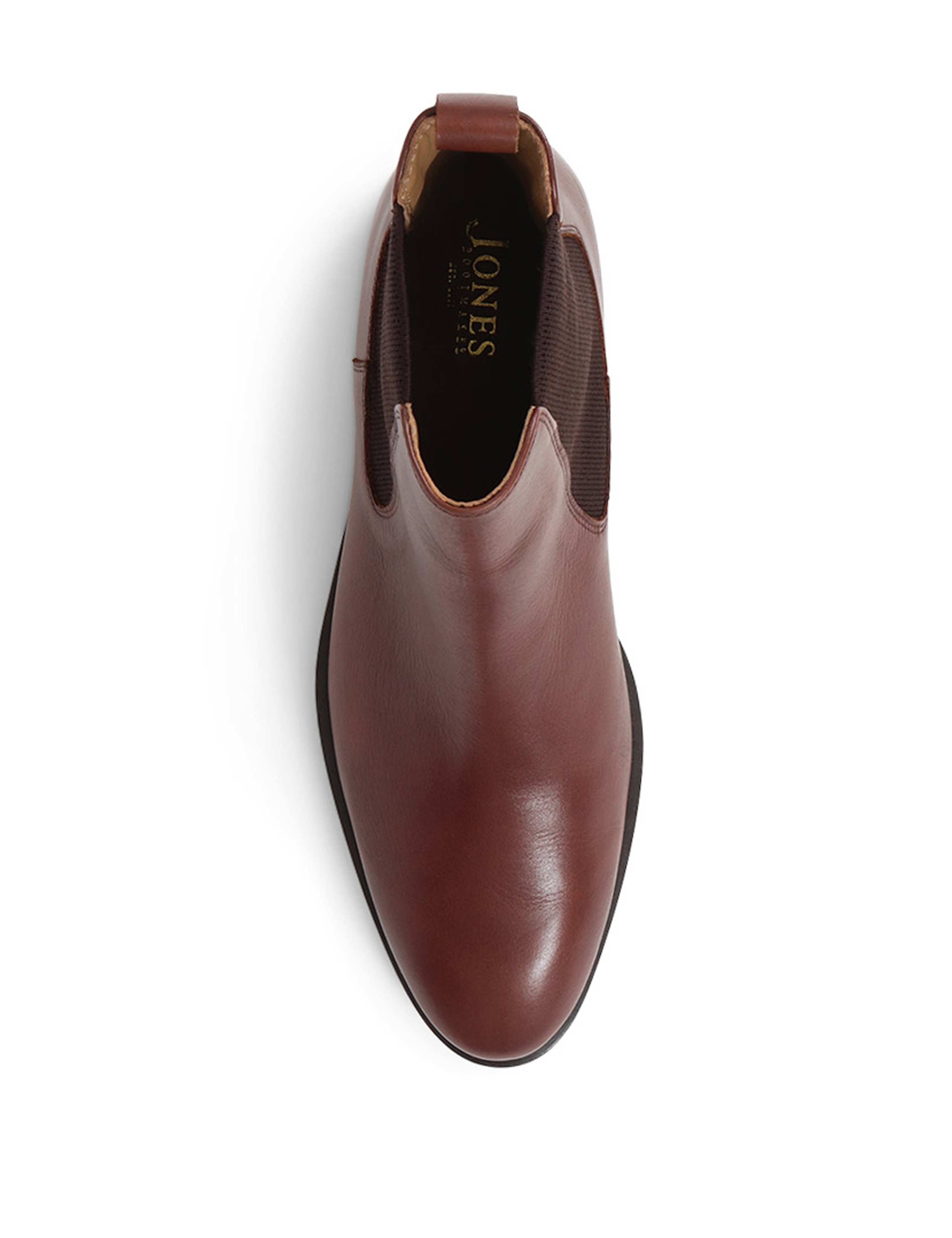 Leather Chelsea Flat Ankle Boots 5 of 7