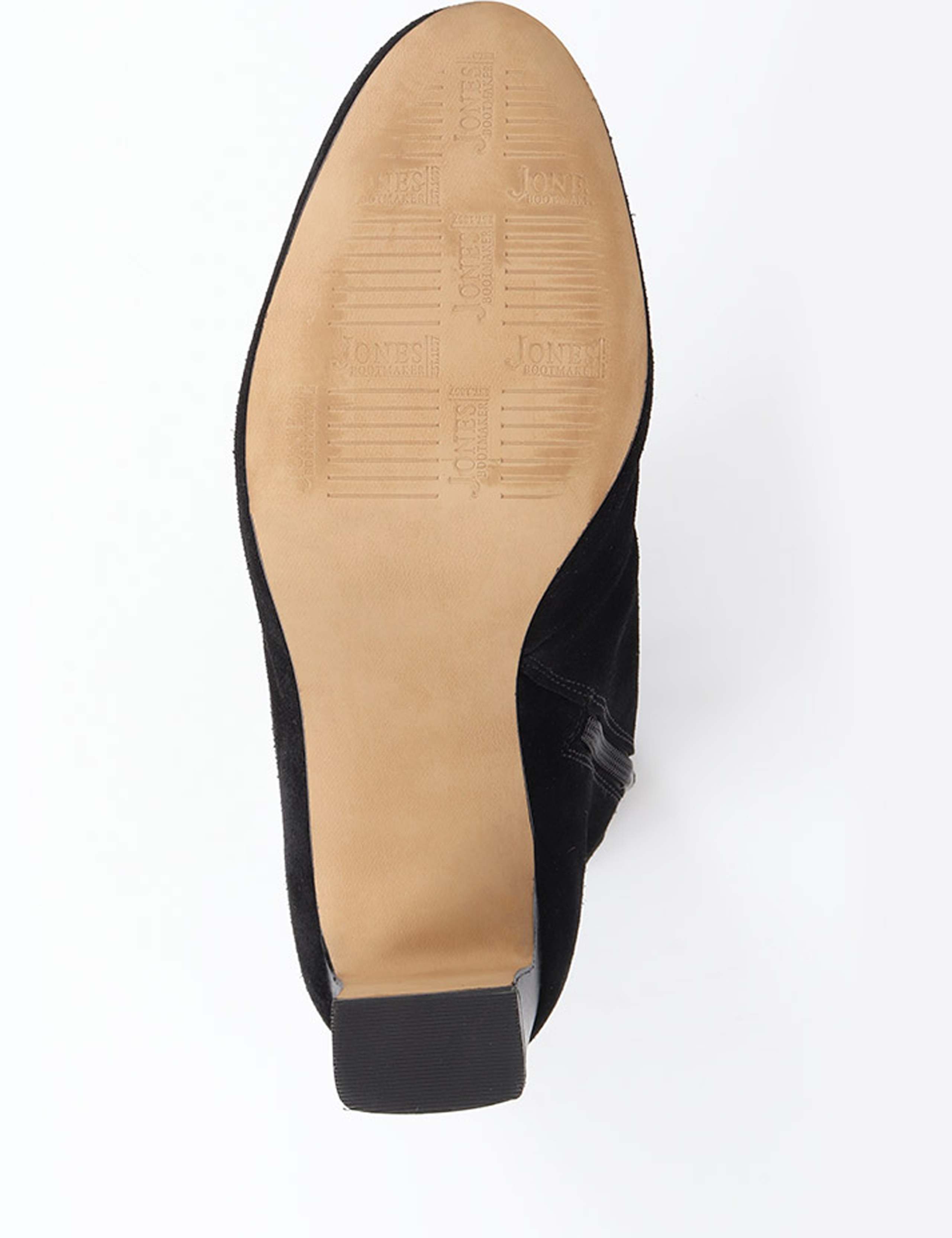 Suede Lace Up Block Heel Ankle Boots 7 of 7