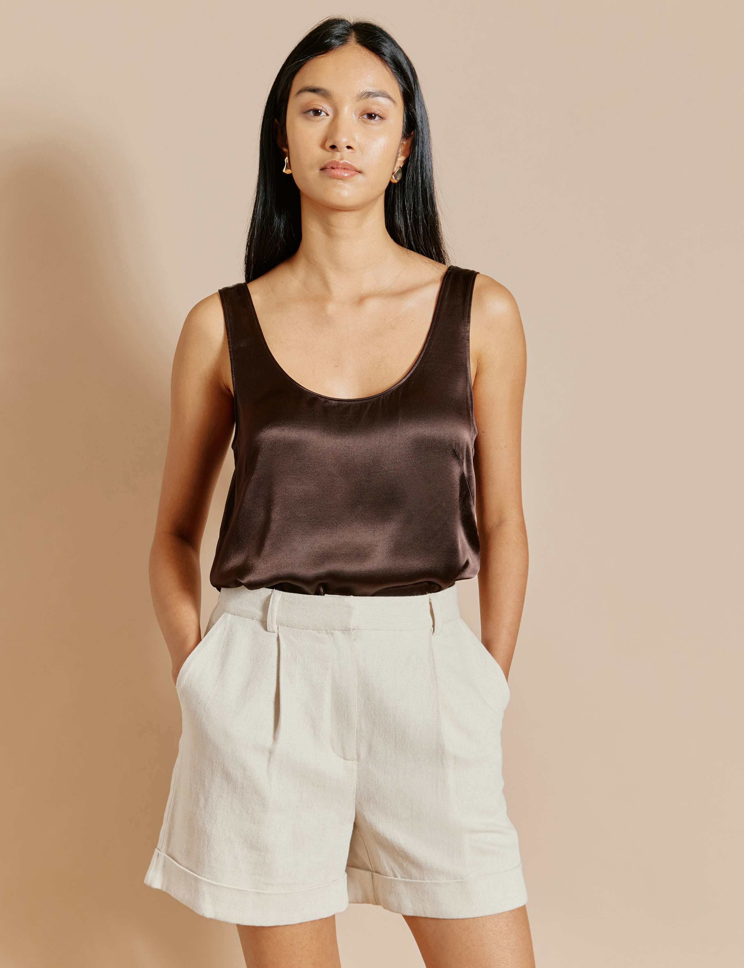 Satin Vest 1 of 4