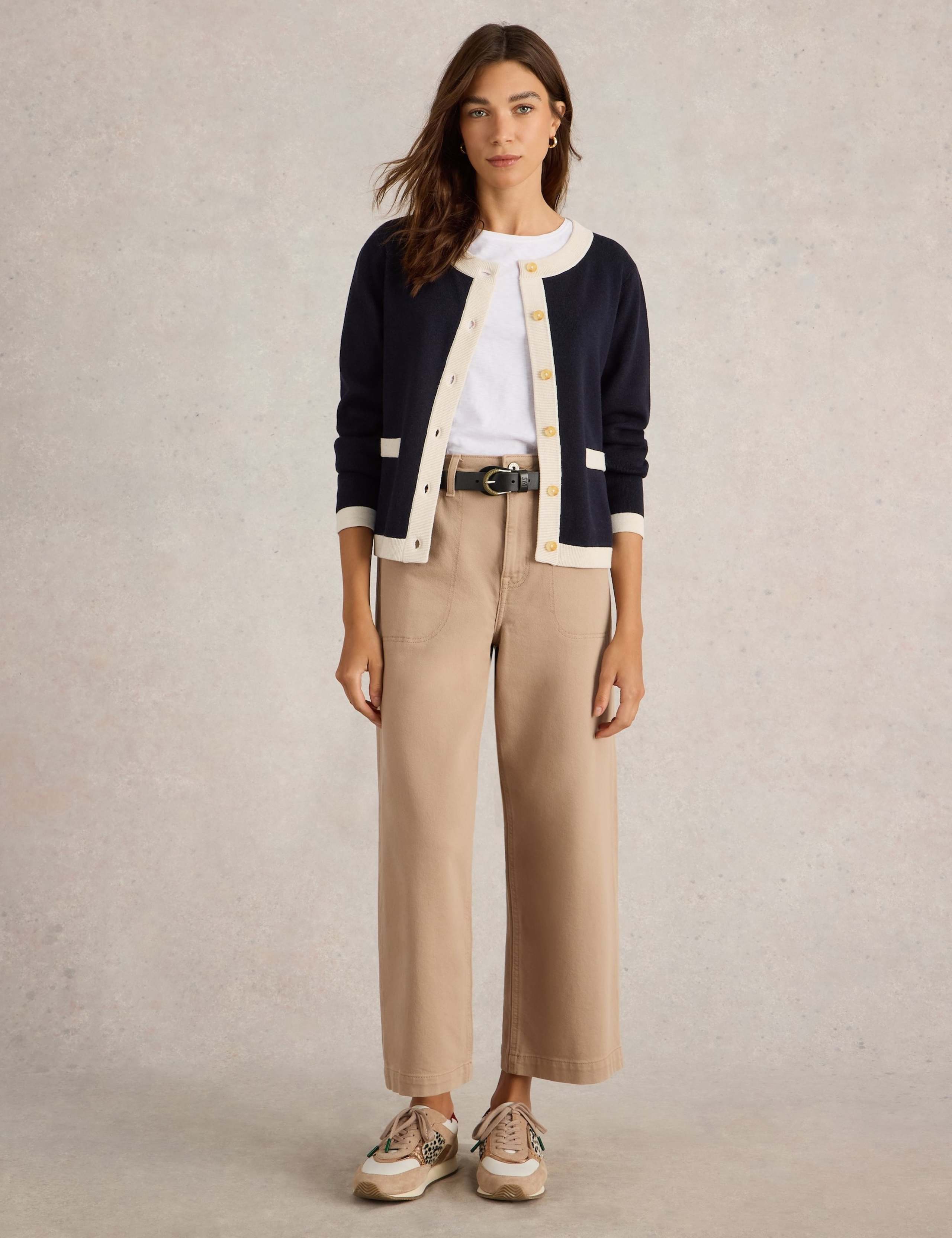 Pure Cotton Textured Cardigan 3 of 6