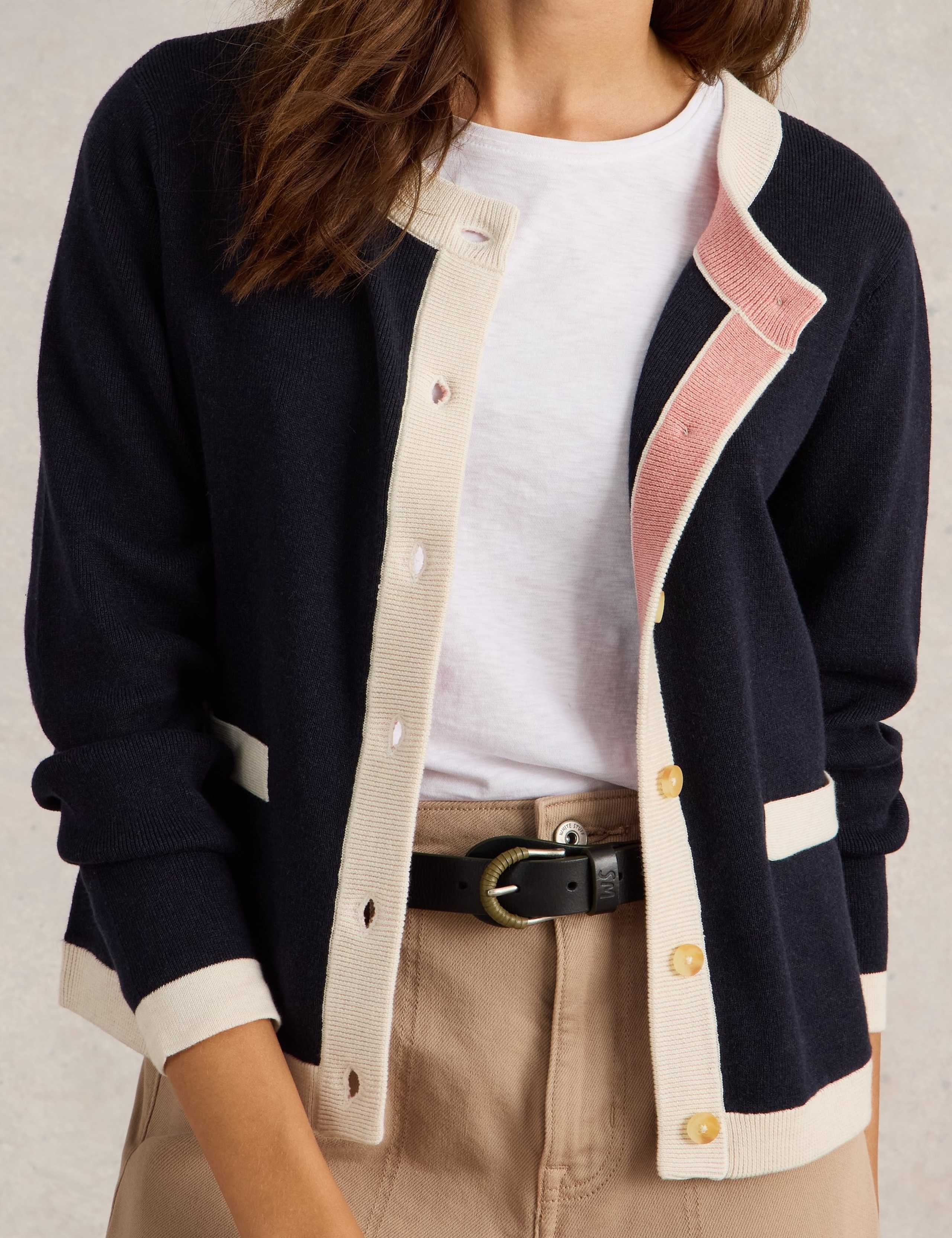 Pure Cotton Textured Cardigan 5 of 6