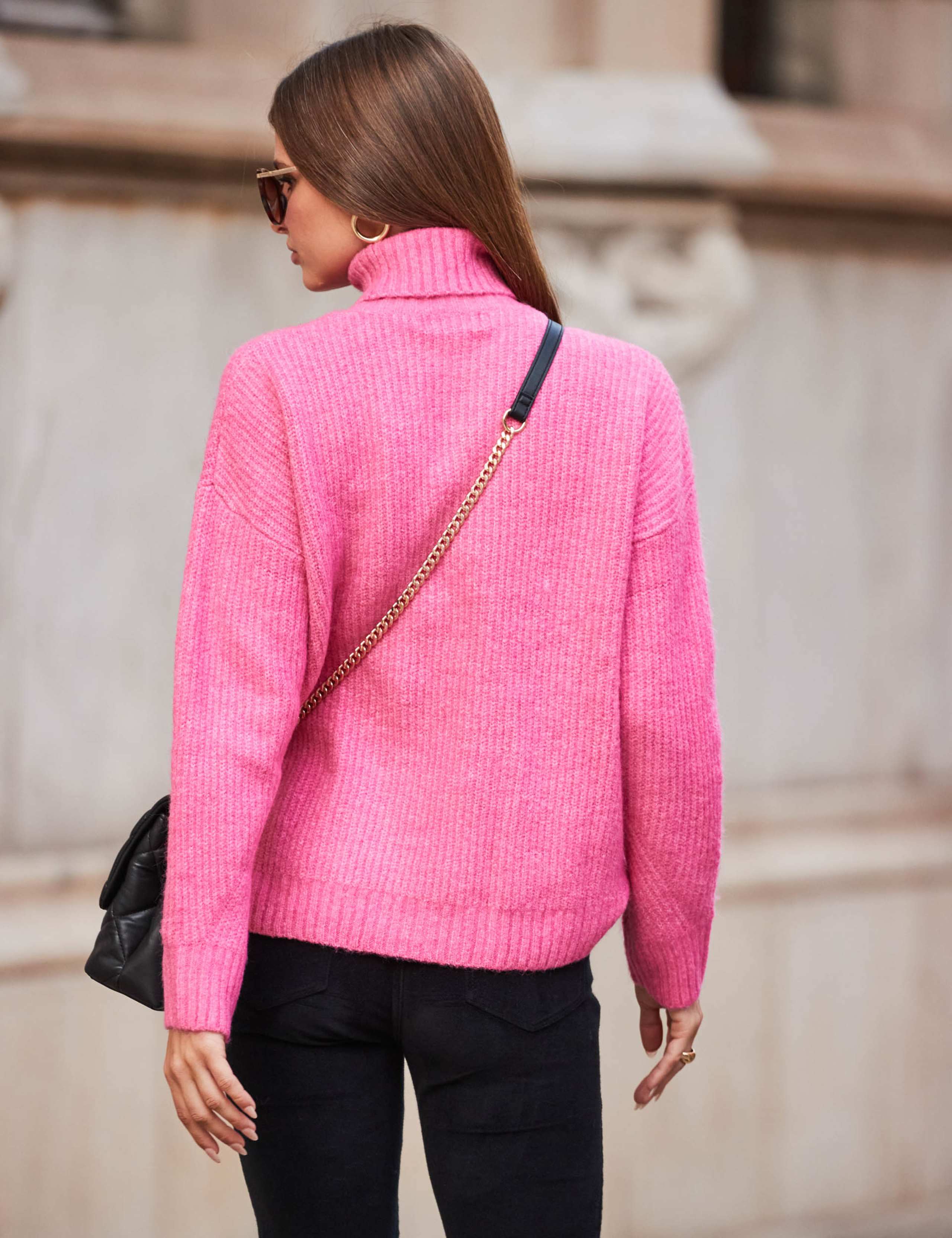 Ribbed Roll Neck Jumper 4 of 5