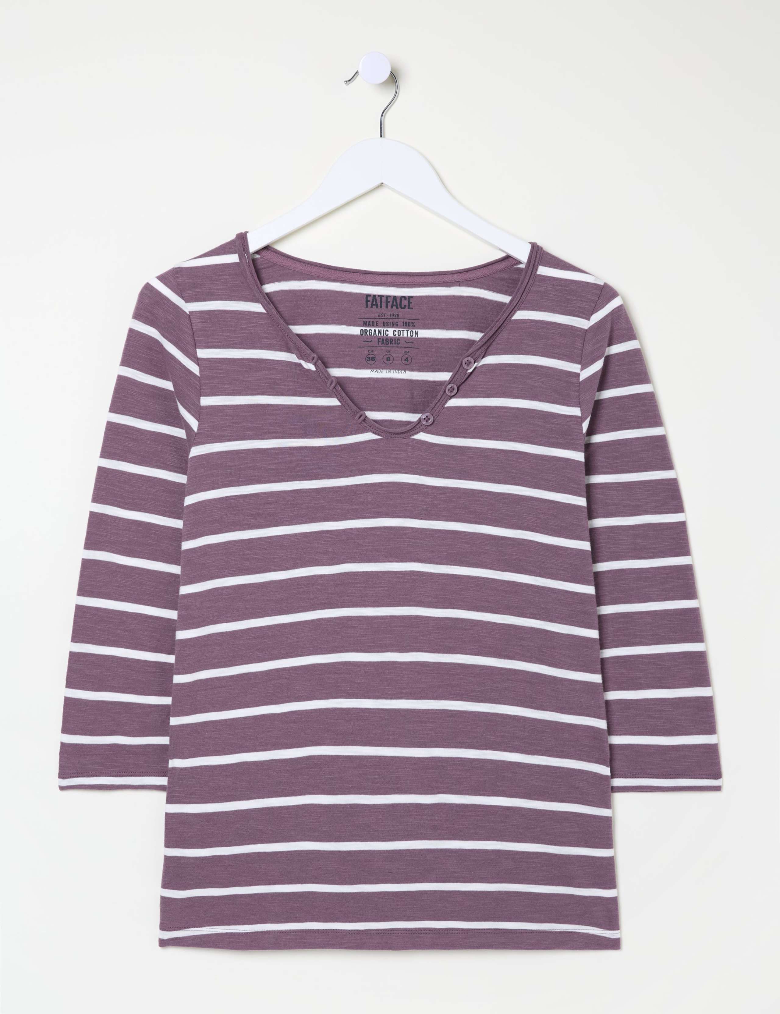 Pure Cotton Striped T-Shirt 2 of 5