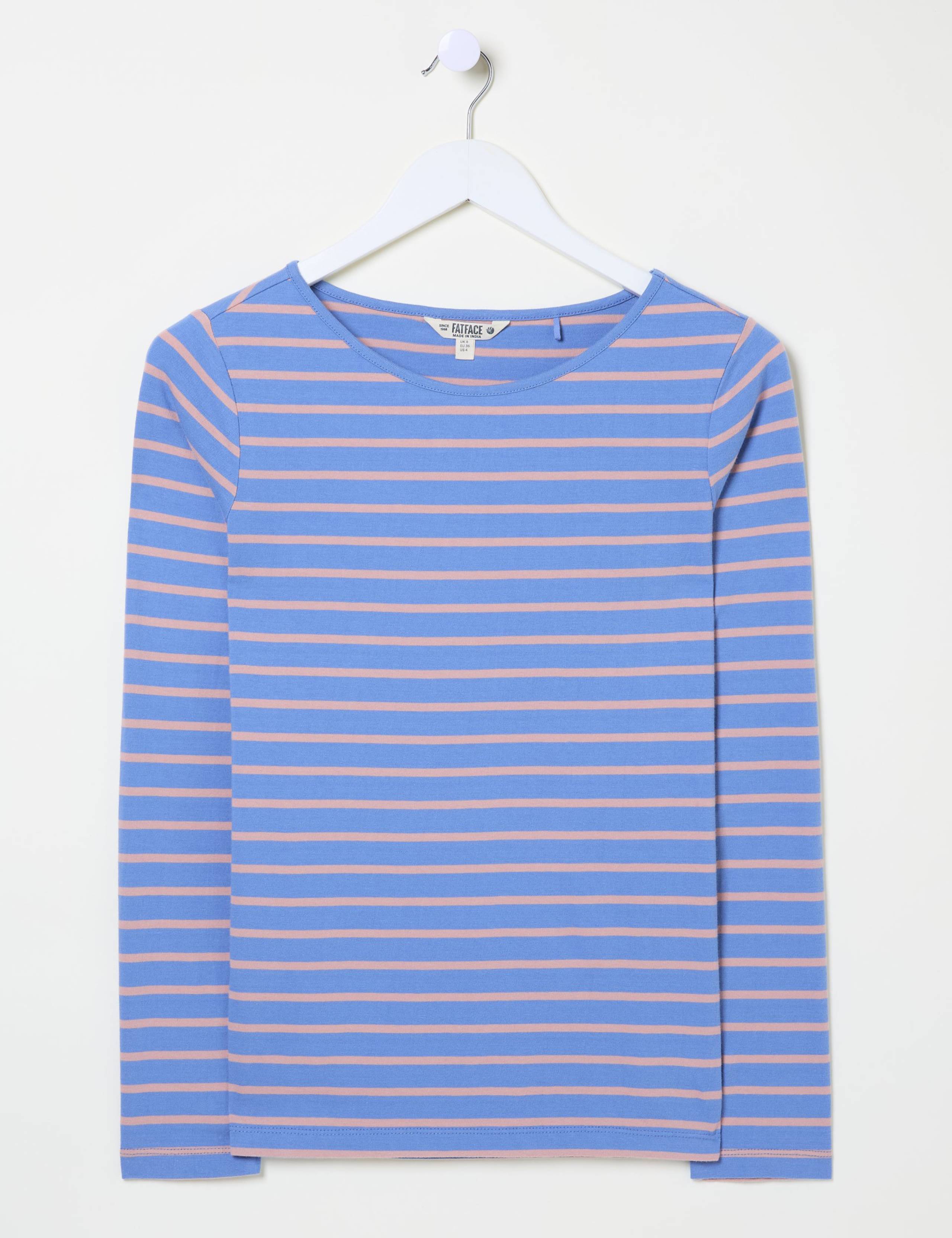 Pure Cotton Striped Top 2 of 5