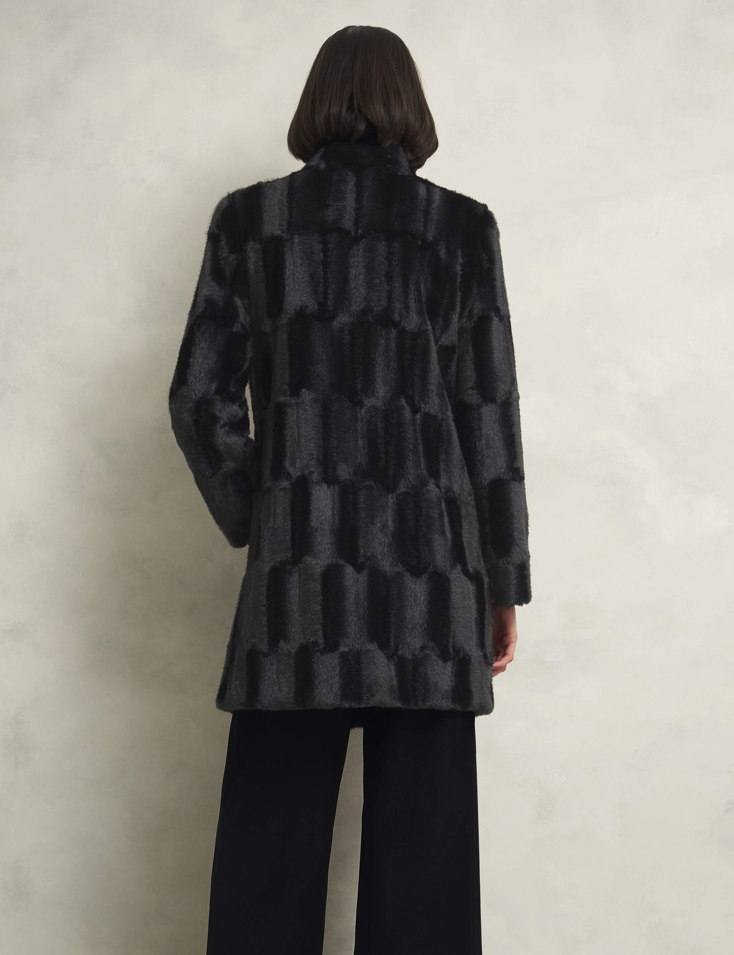 Faux Fur Longline Coat 4 of 6