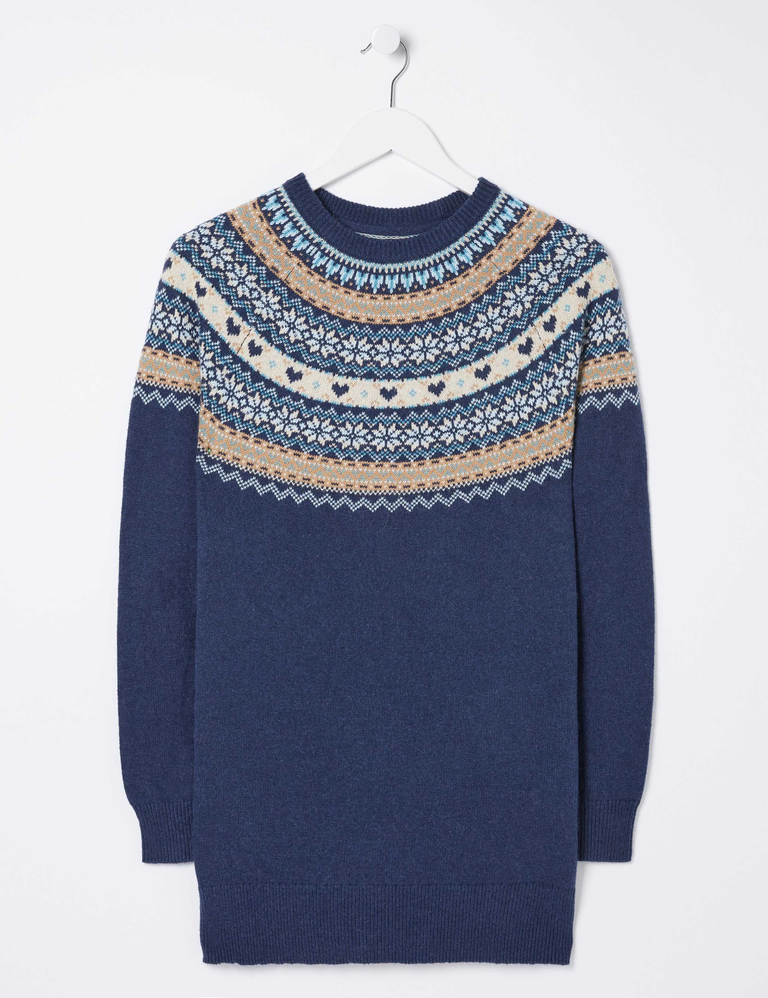 Cotton Rich Fair Isle Knitted Top 2 of 5