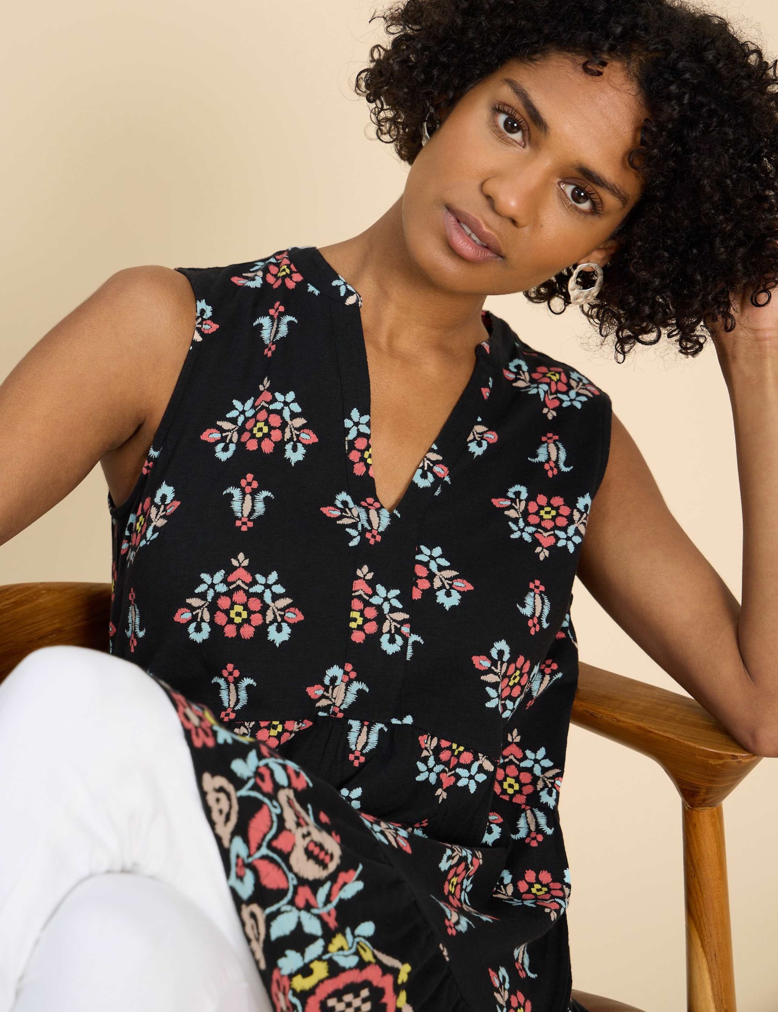 Pure Cotton Printed Tunic 3 of 5