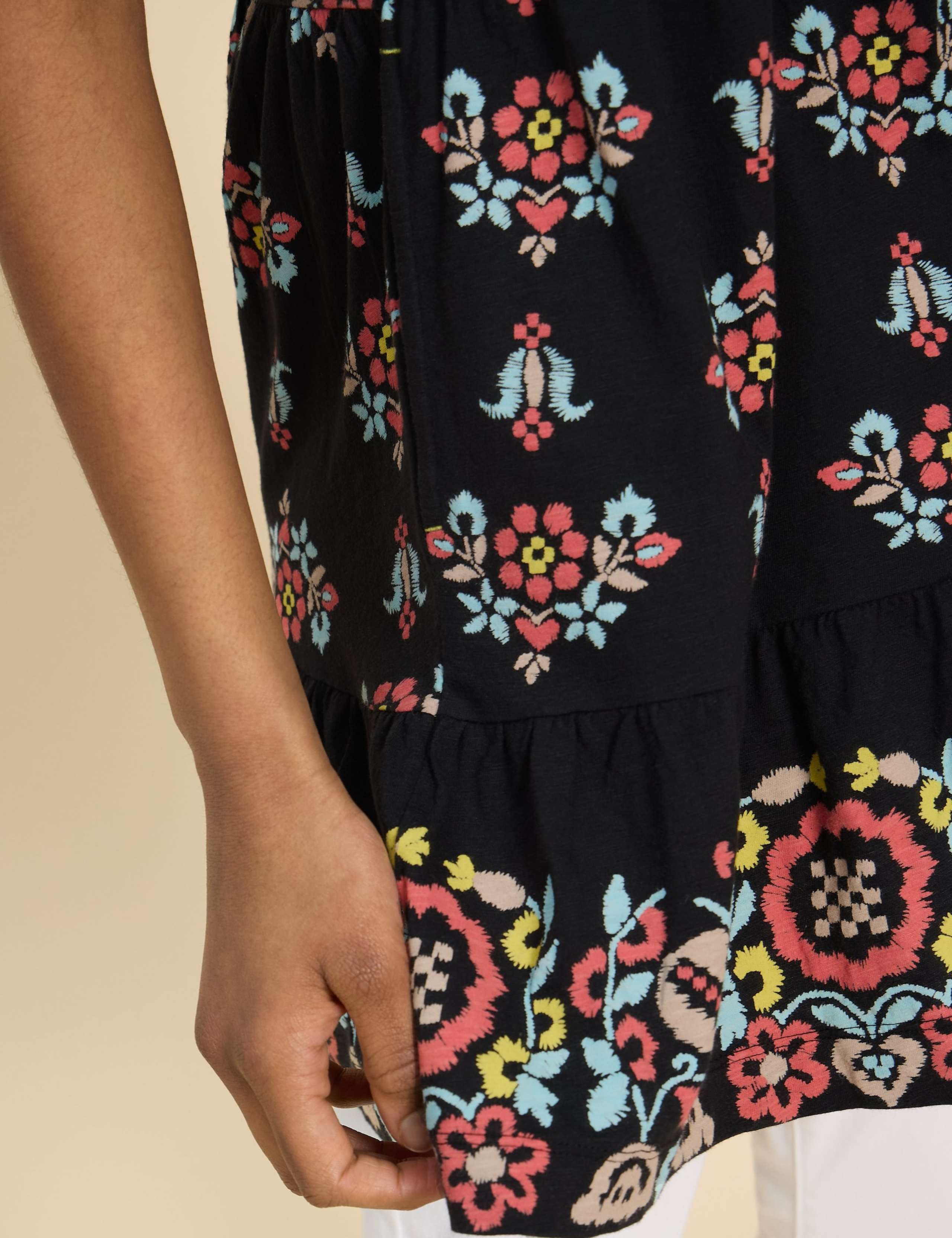 Pure Cotton Printed Tunic 4 of 5