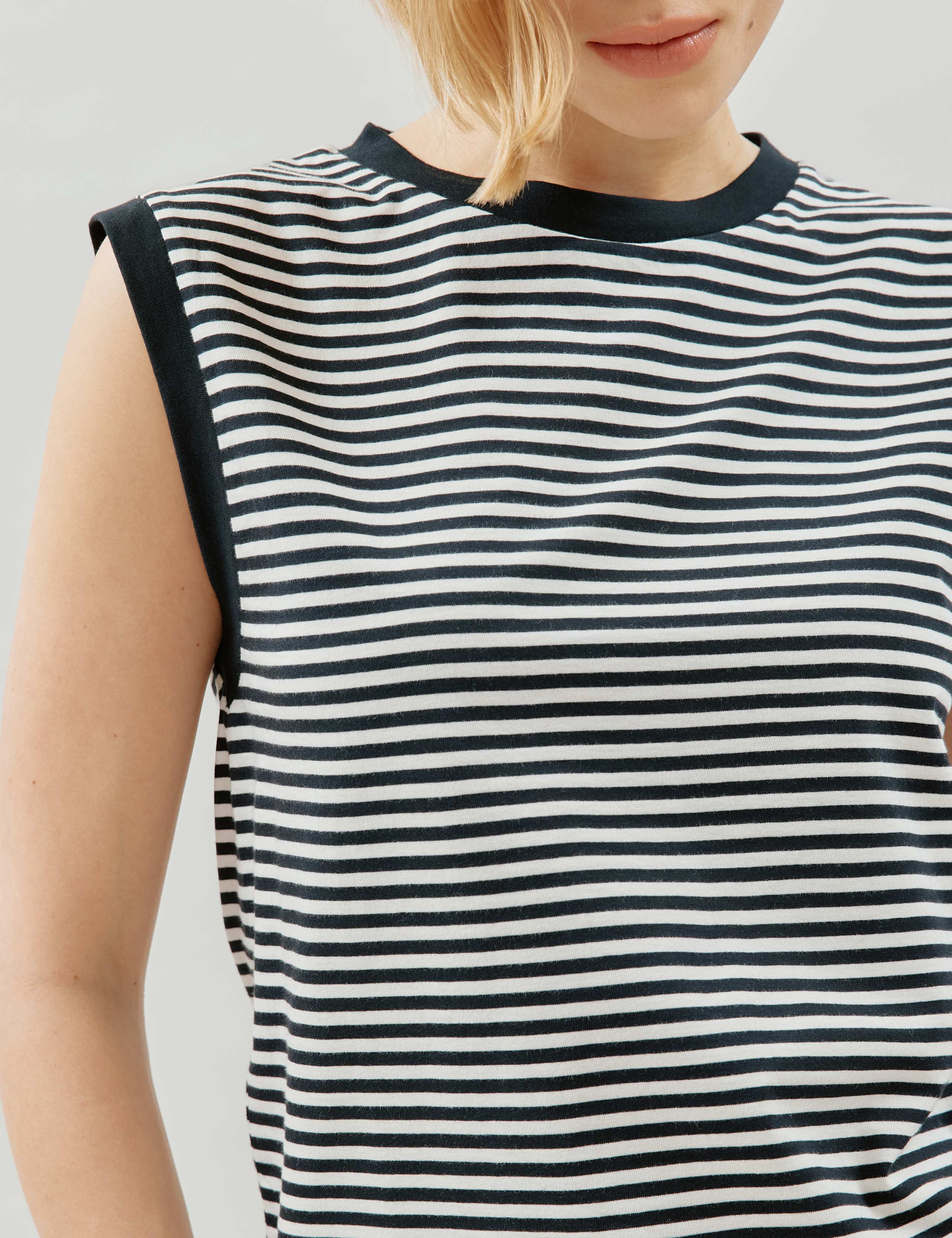 Pure Cotton Striped Vest 4 of 4
