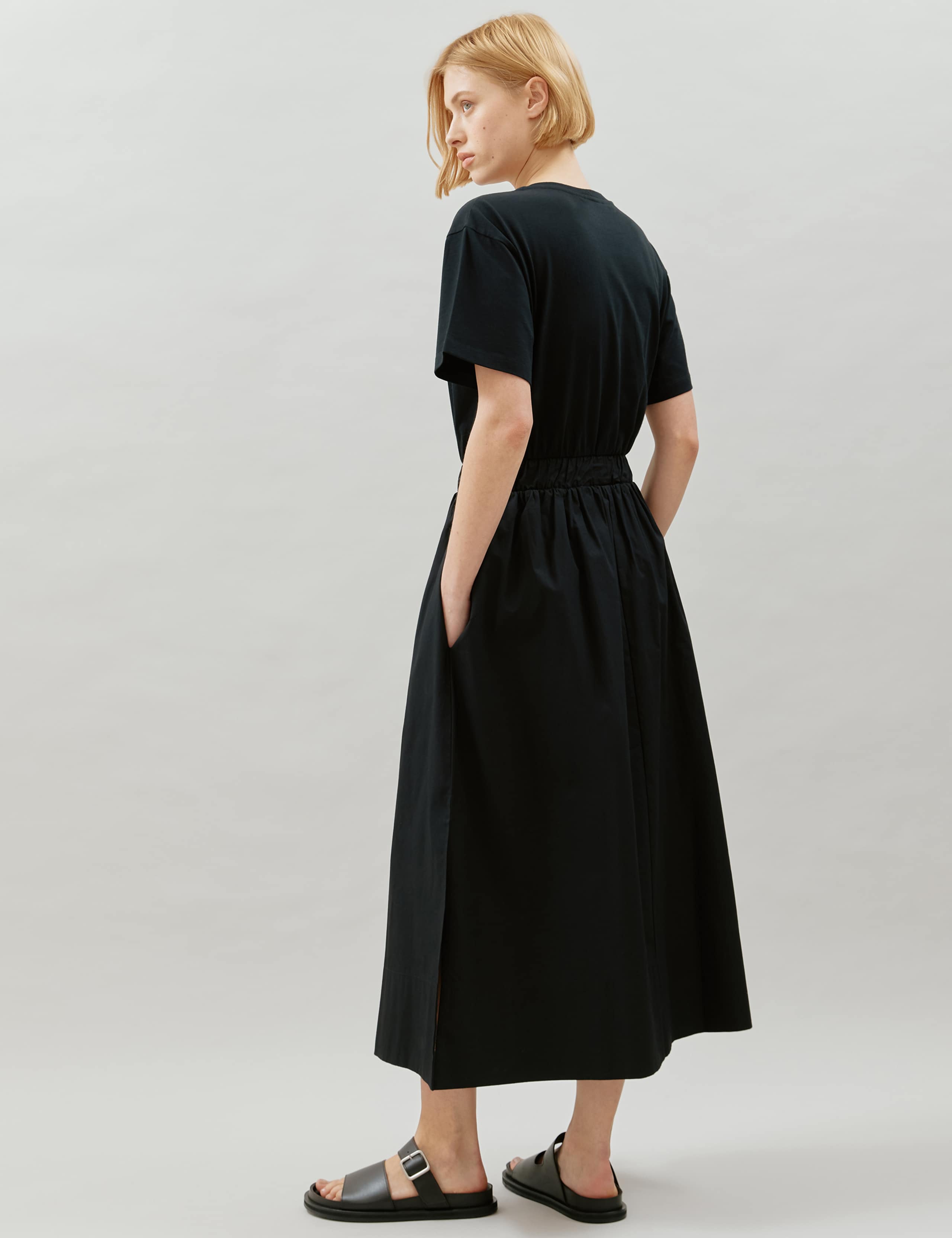 Pure Cotton Midi T-Shirt Dress 3 of 6