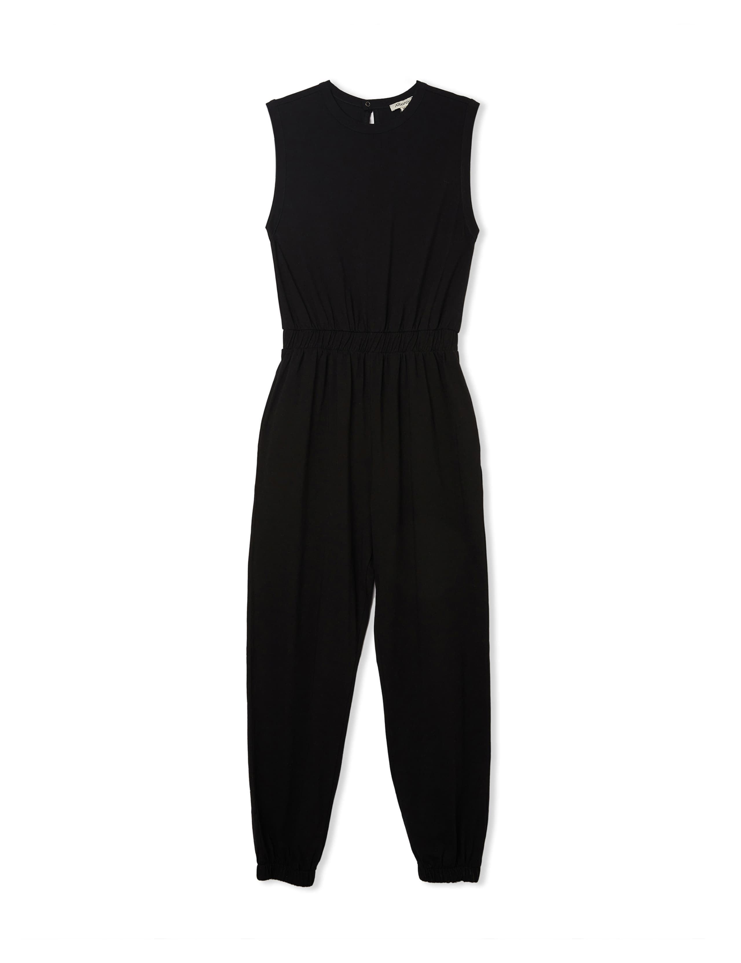 Pure Cotton Sleeveless Waisted Jumpsuit 2 of 5