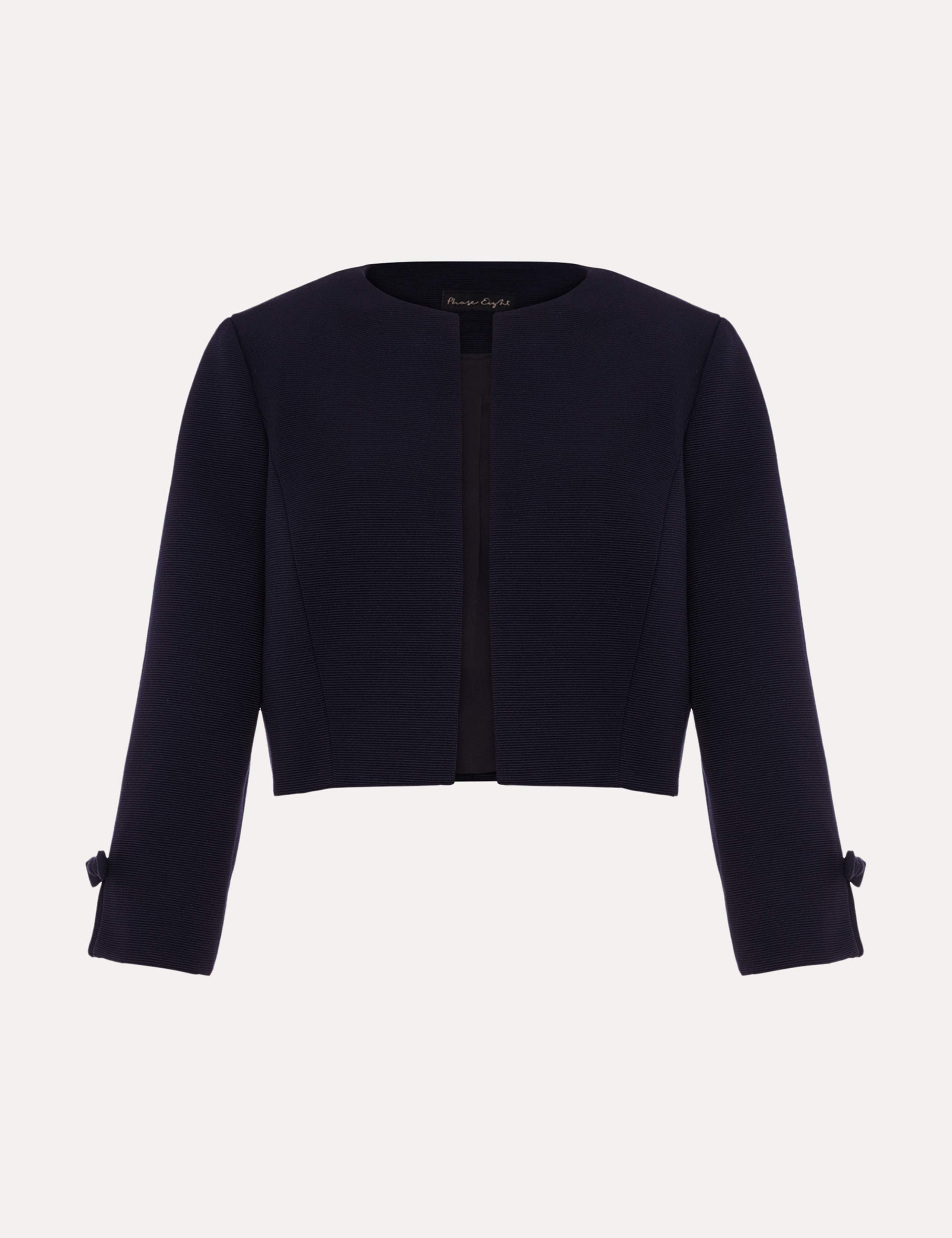 Cotton Rich Textured Short Jacket 2 of 6