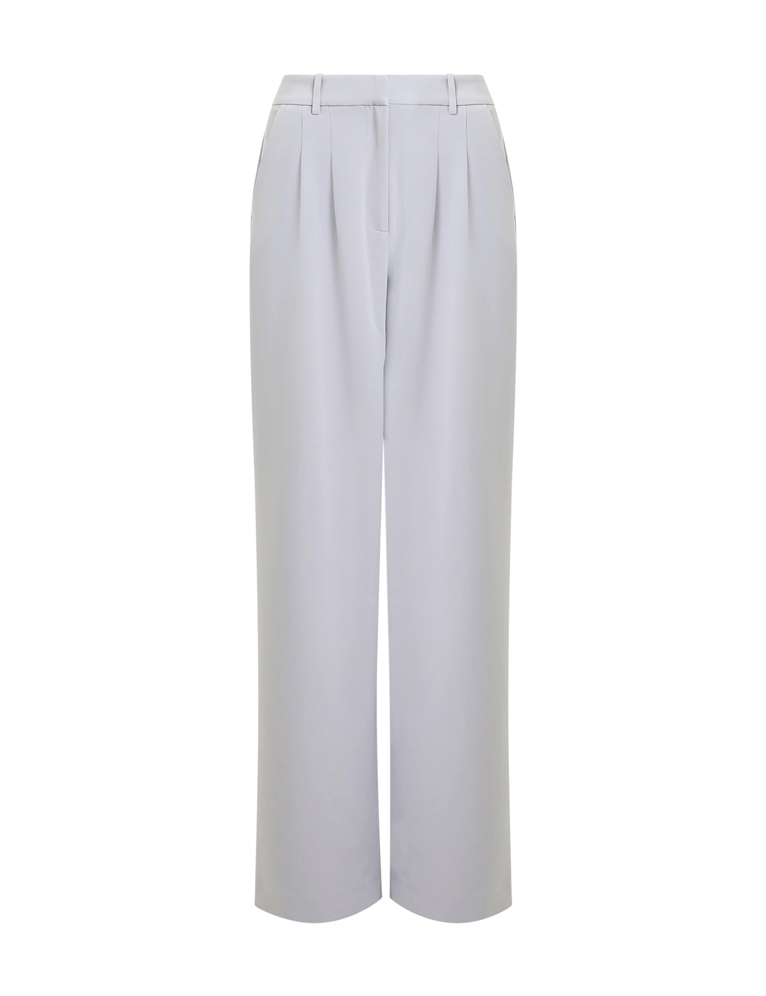 Pleat Front Straight Leg Trousers 2 of 4