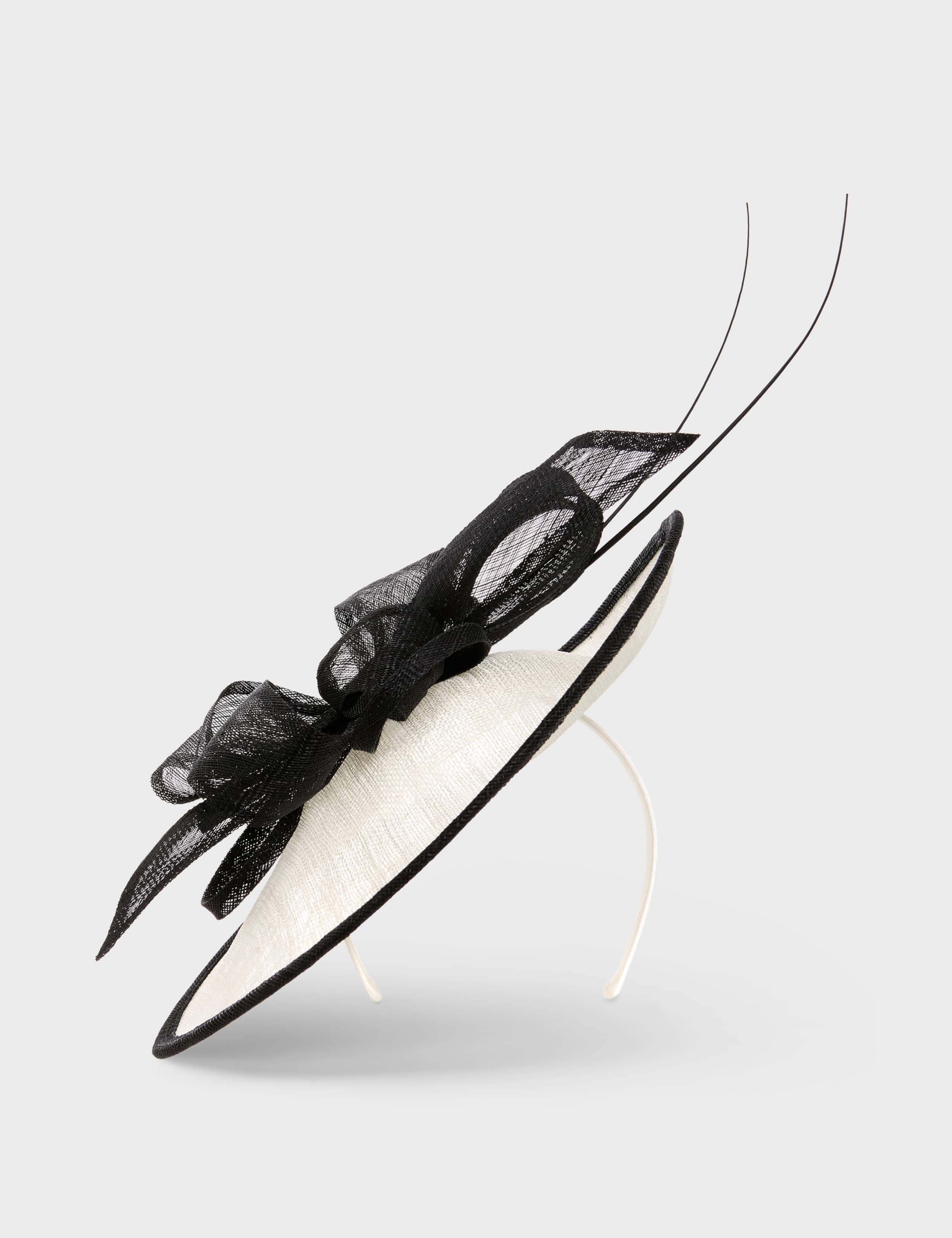 Textured Bow Fascinator 2 of 5