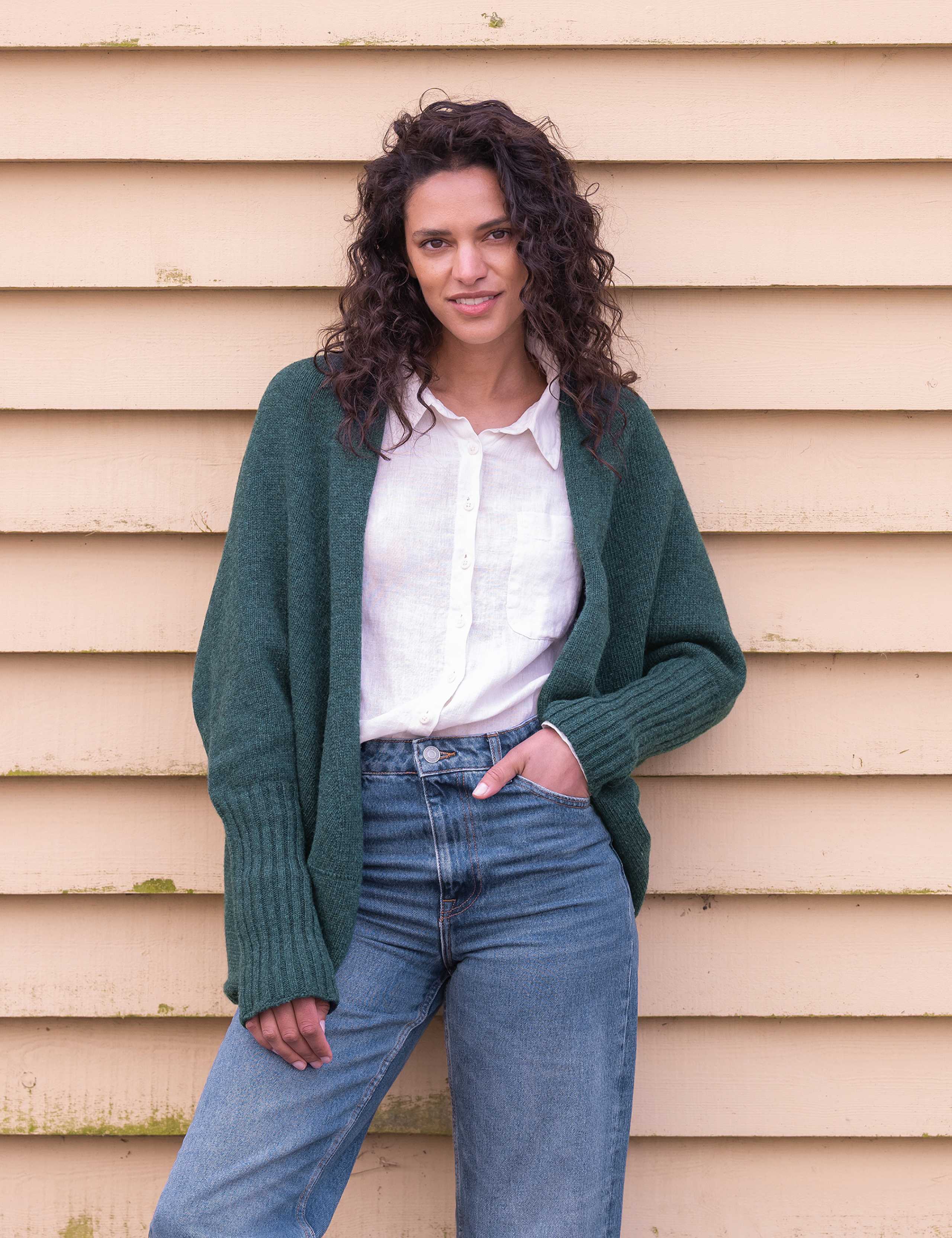 Pure Lambswool Cardigan 1 of 6