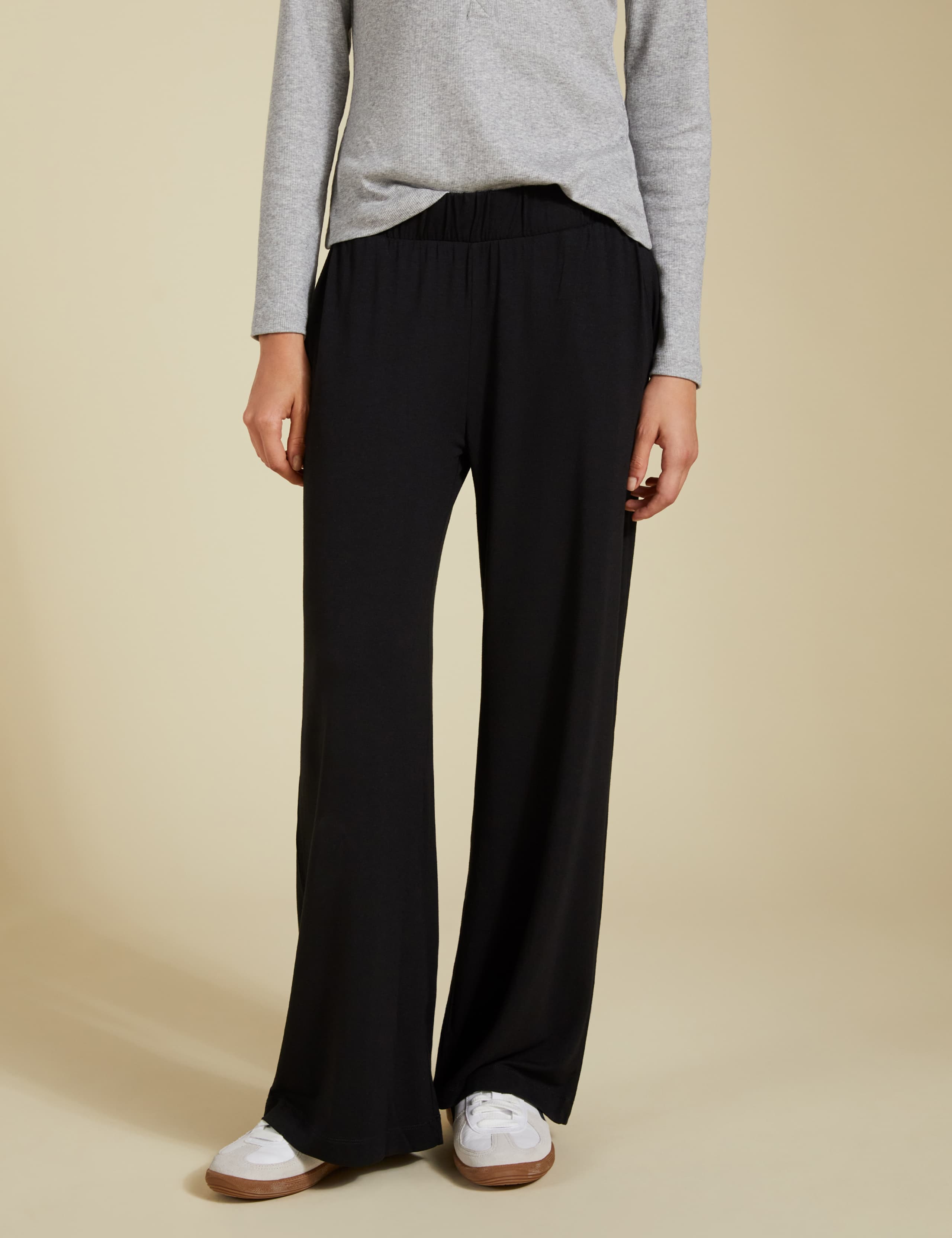 Elasticated Waist Wide Leg Trousers 4 of 6